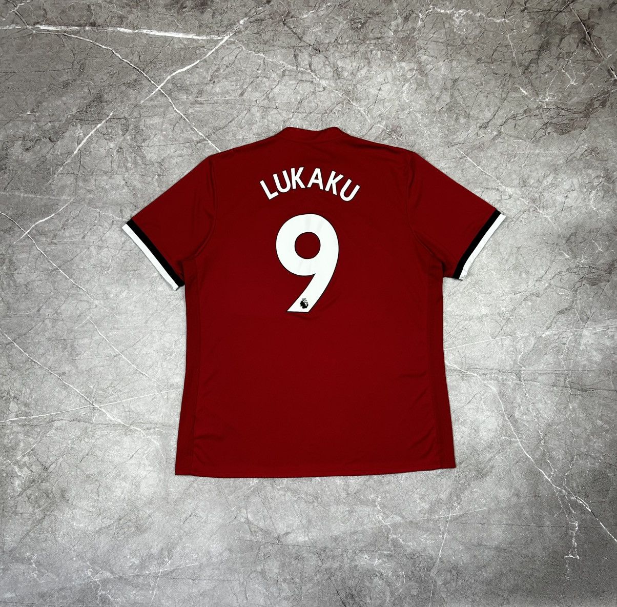 Adidas ADIDAS MANCHESTER UNITED 2018 LUKAKU FOOTBALL SOCCER JERSEY Size US XL / EU 56 / 4 - 2 Thumbnail