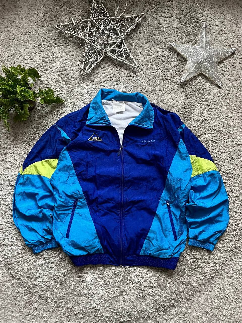 Adidas × Vintage 90s Adidas Light Jacket Vintage Streetwear Rare Logo Size US L / EU 52-54 / 3 - 1 Thumbnail