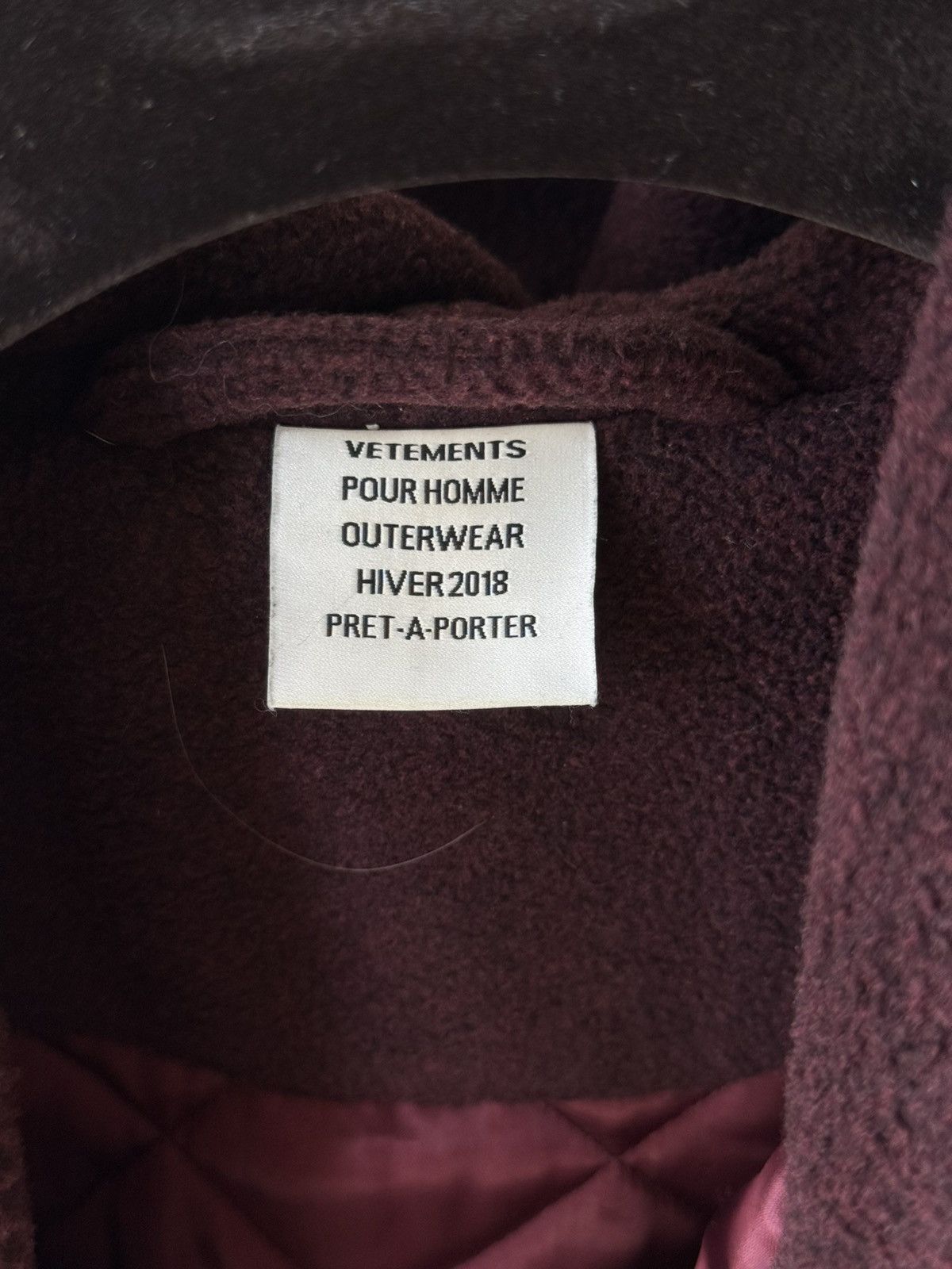Vetements (RUNWAY) Vetements 17fw BathrobeHooded Quilted Coat Size US S / EU 44-46 / 1 - 3 Thumbnail