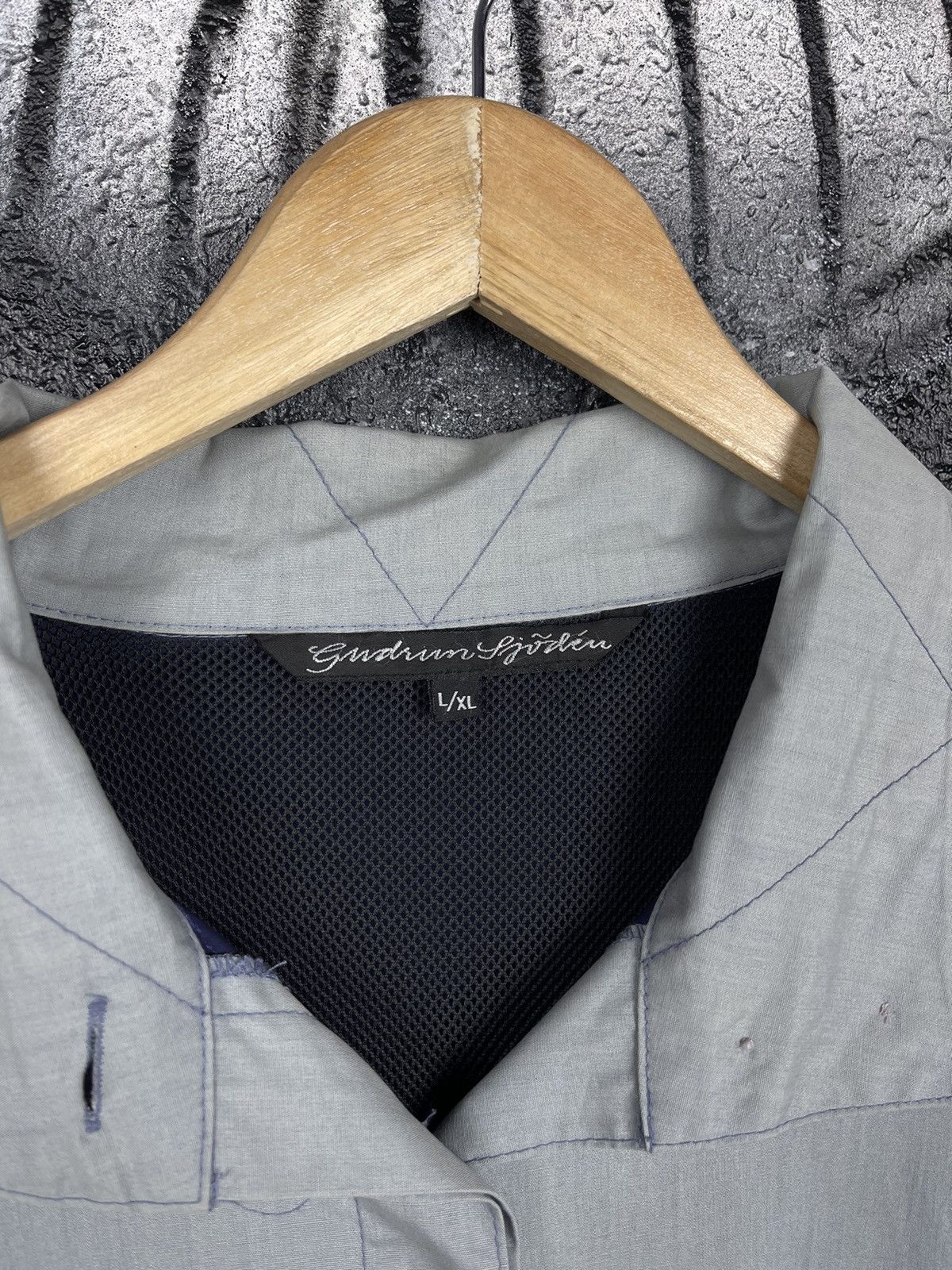 Gudrun Sjoden Gudrun Sjoden Vintage Light Blue Women’s Jacket Size L/XL Size L / US 10 / IT 46 - 4 Thumbnail