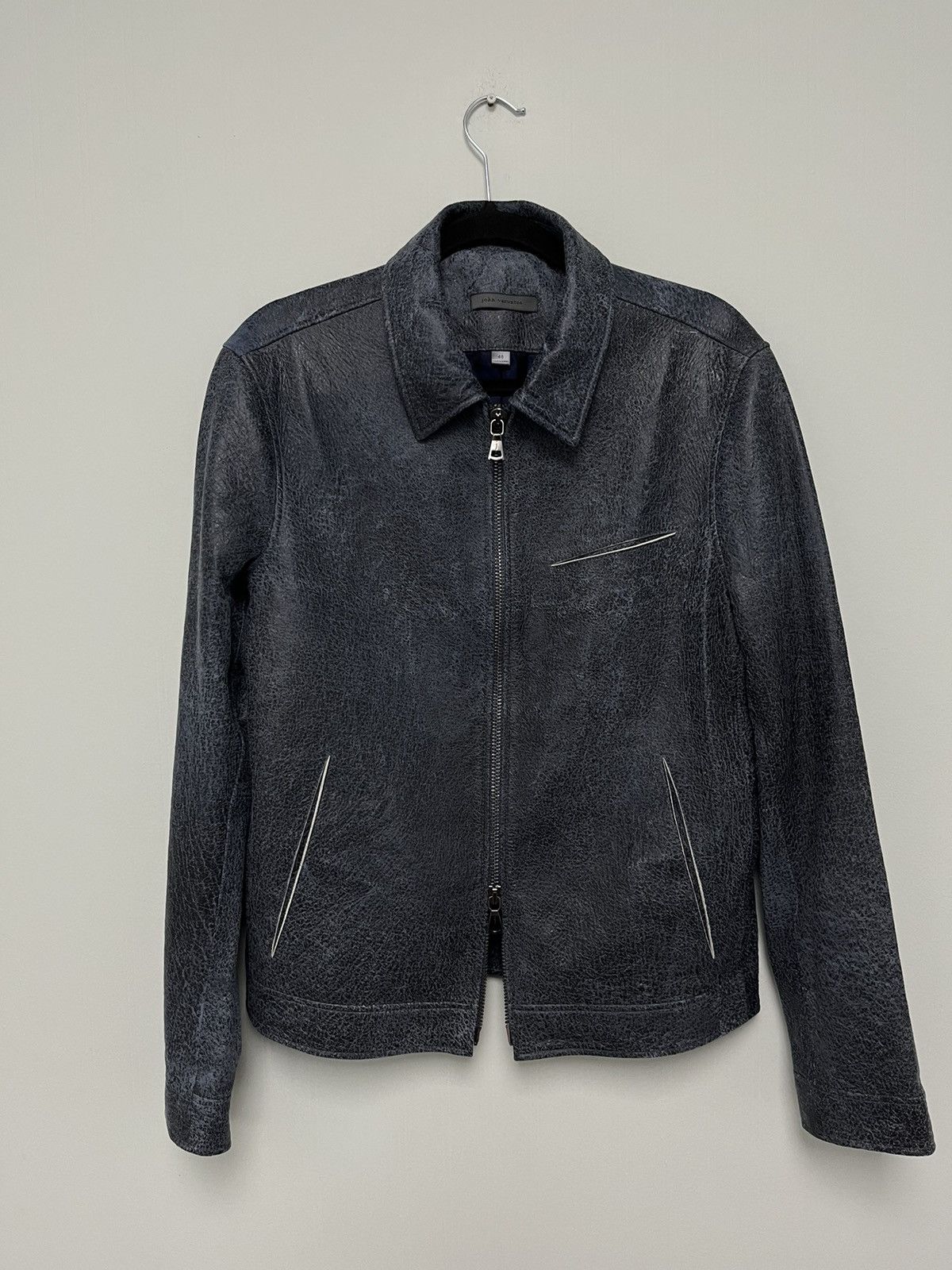 John Varvatos Sheepskin Slim Fit Jacket. 38 Size US M / EU 48-50 / 2 - 14 Thumbnail