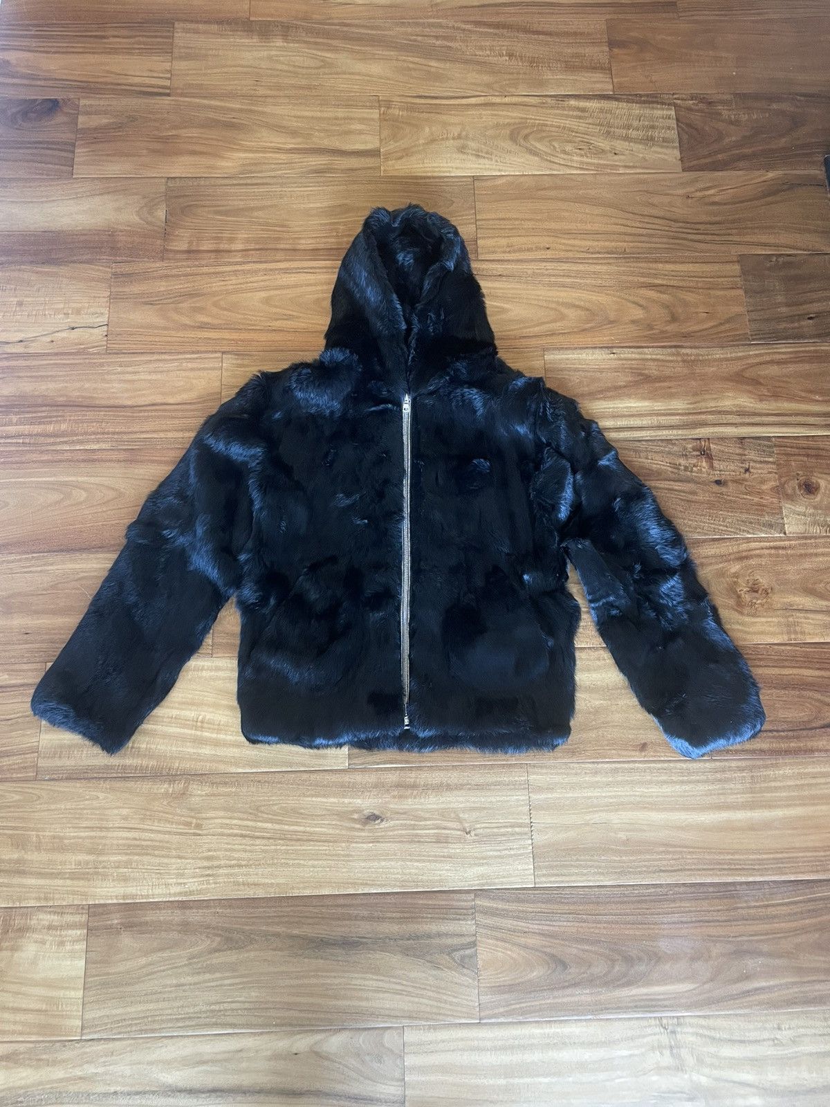 Rta Rabbit Fur Parka Hood Size S / US 4 / IT 40 - 1 Thumbnail