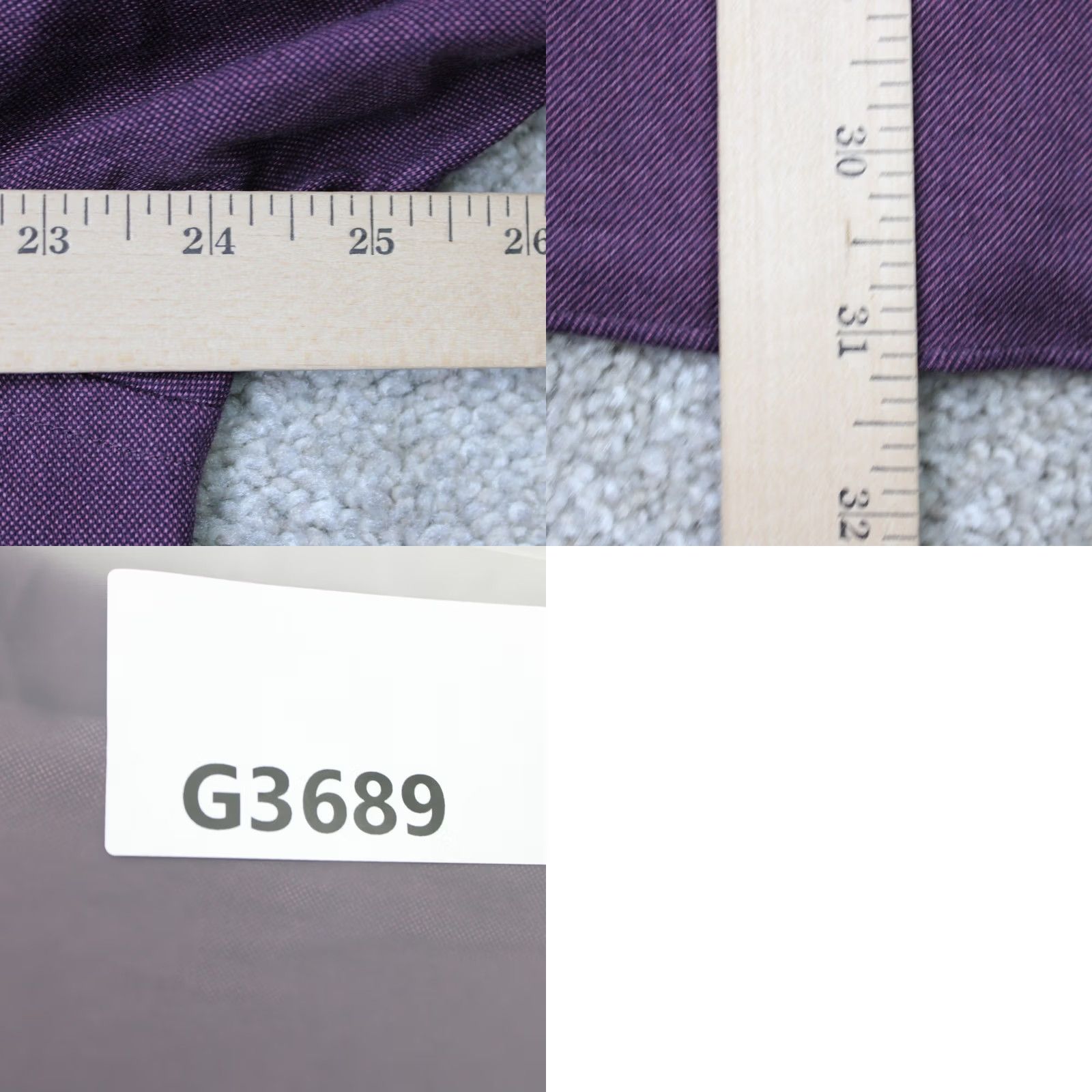 David Donahue David Donahue Shirt Mens Large Purple 100% Cotton Long Sleeve Button Down Size US L / EU 52-54 / 3 - 9 Thumbnail