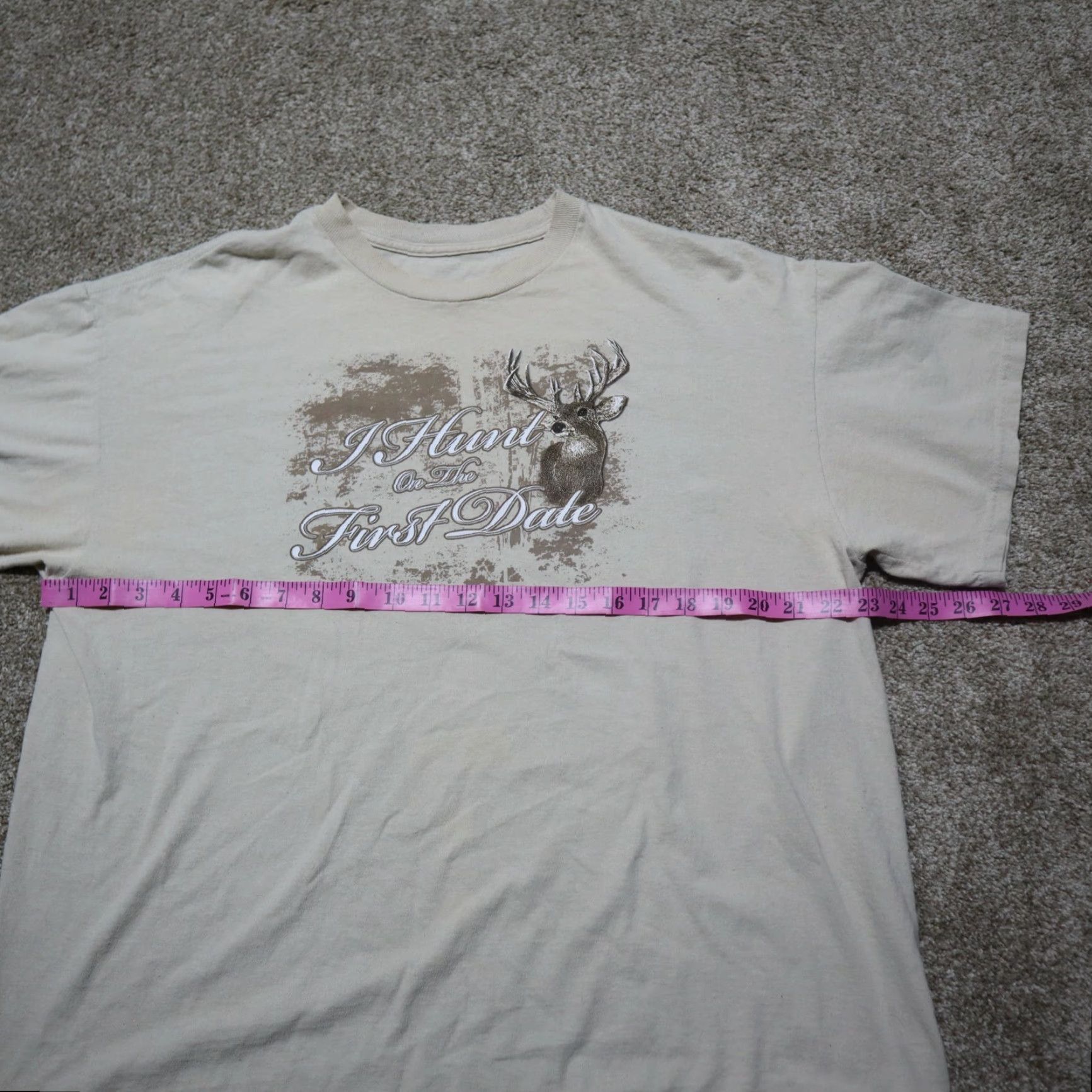 Gildan I Hunt On The First Date Pickup Line Funny T-Shirt Adult Men's Size 2XL XXL Size US XXL / EU 58 / 5 - 3 Thumbnail
