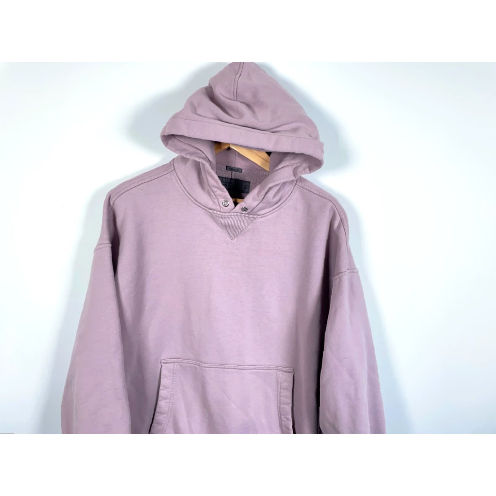 Abercrombie & Fitch VINTAGE Abercrombie & Fitch Oversized Hoodie Men's L Purple Heavyweight Sweatshirt Size US L / EU 52-54 / 3 - 4 Thumbnail