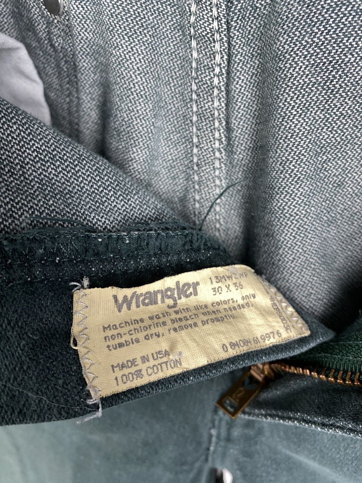Vintage × Wrangler VintageY2K Wrangler Made in USA Denim Shorts Size US 30 / EU 46 - 7 Thumbnail