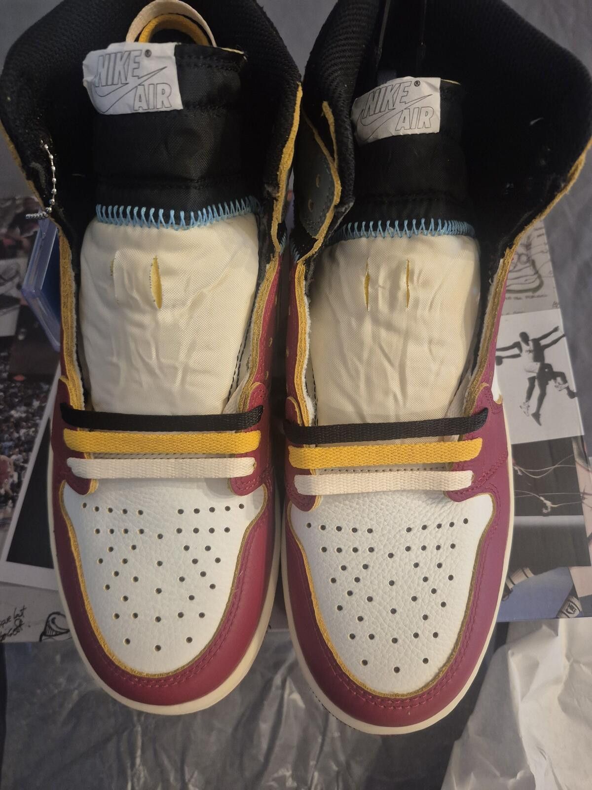 Jordan Brand Jordan 1 Retro High OG SP Union LA Chicago Shadow Sz 8.5 M Size US 8.5 / EU 41-42 - 2 Thumbnail