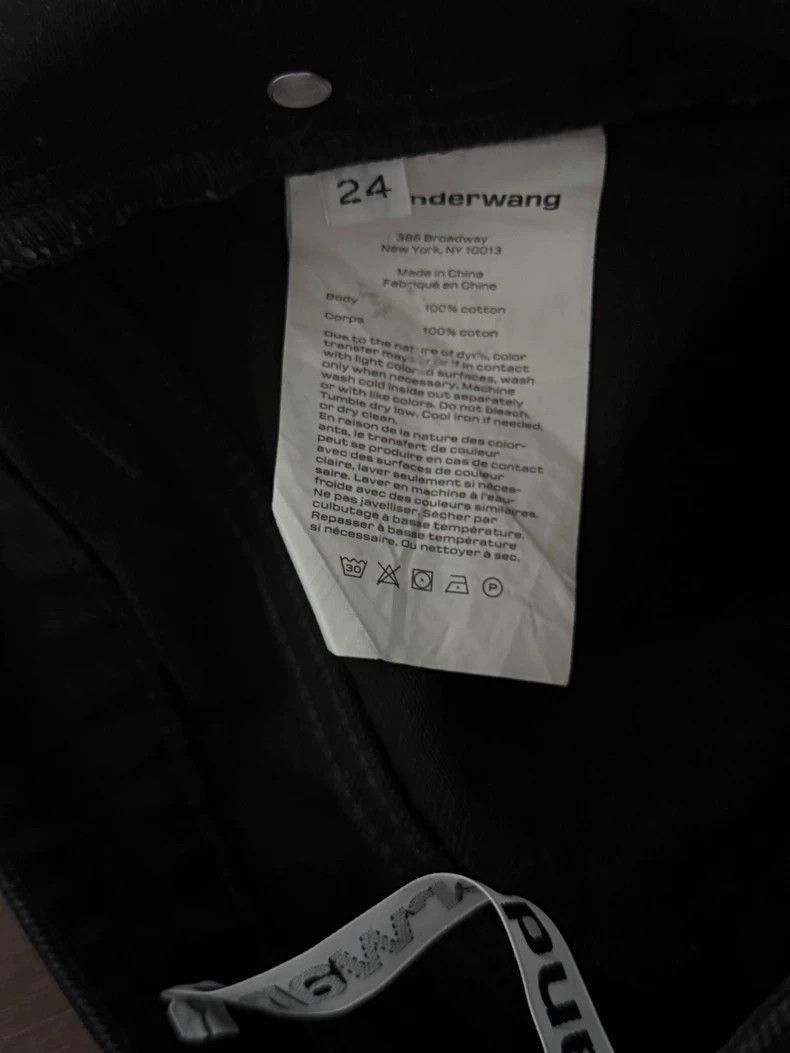 Alexander Wang Alexander Wang Black Denim Shorts Skirt- Size 24" / US 00 / IT 34 - 4 Thumbnail