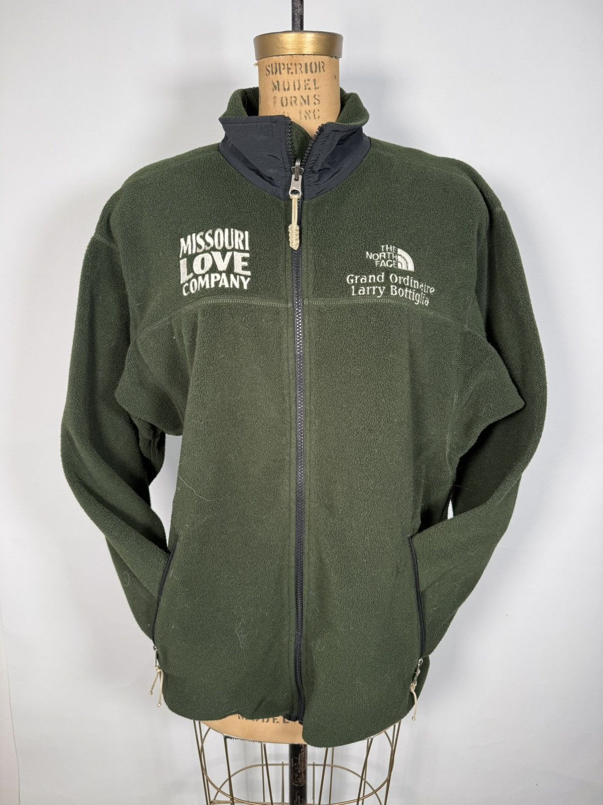 The North Face Vintage Made in USA The North Face Zip-Up Fleece Jacket Size US L / EU 52-54 / 3 - 1 Thumbnail