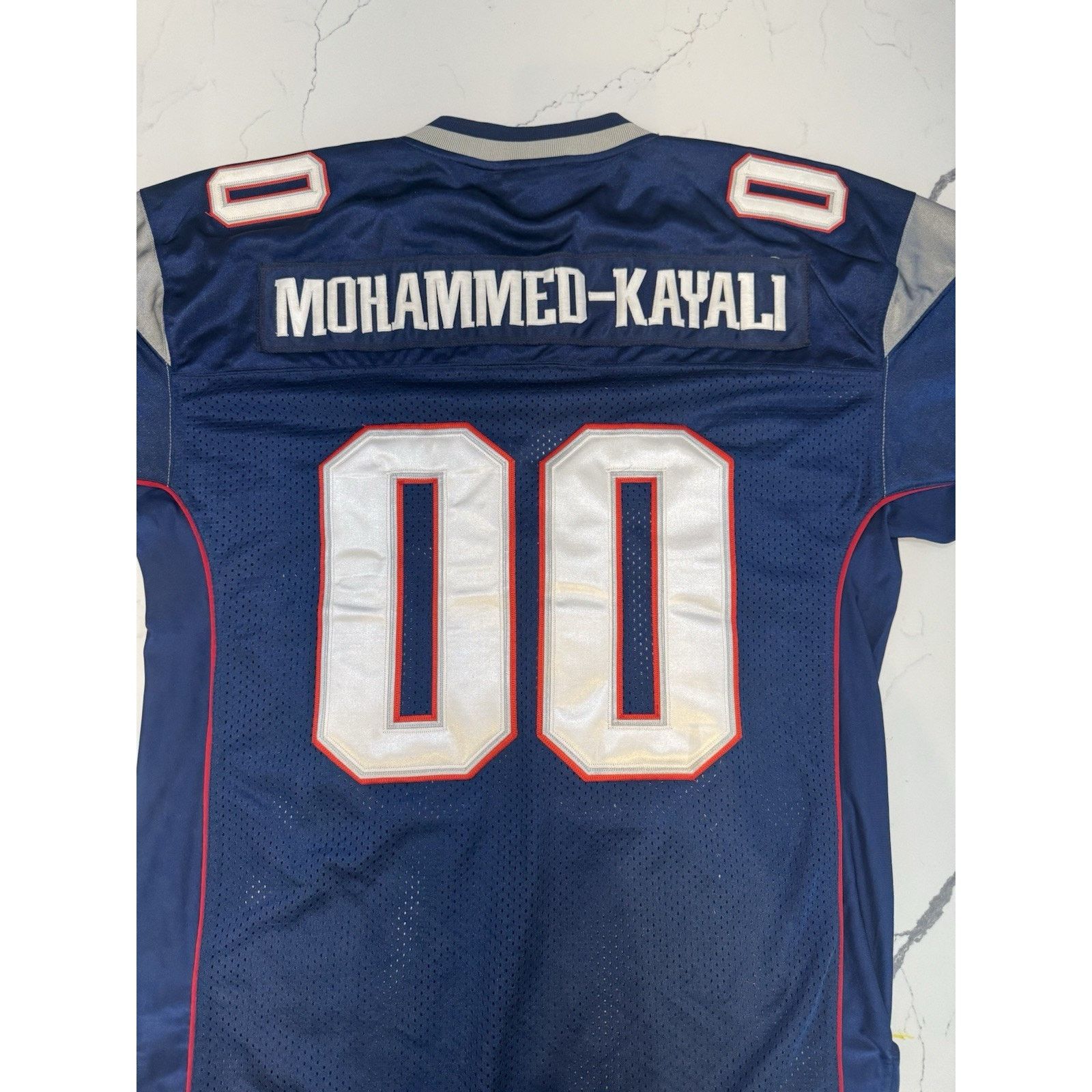 Reebok New England Patriots #00 Reebok NFL Jersey Blue Size 50 XL Size US XL / EU 56 / 4 - 12 Thumbnail