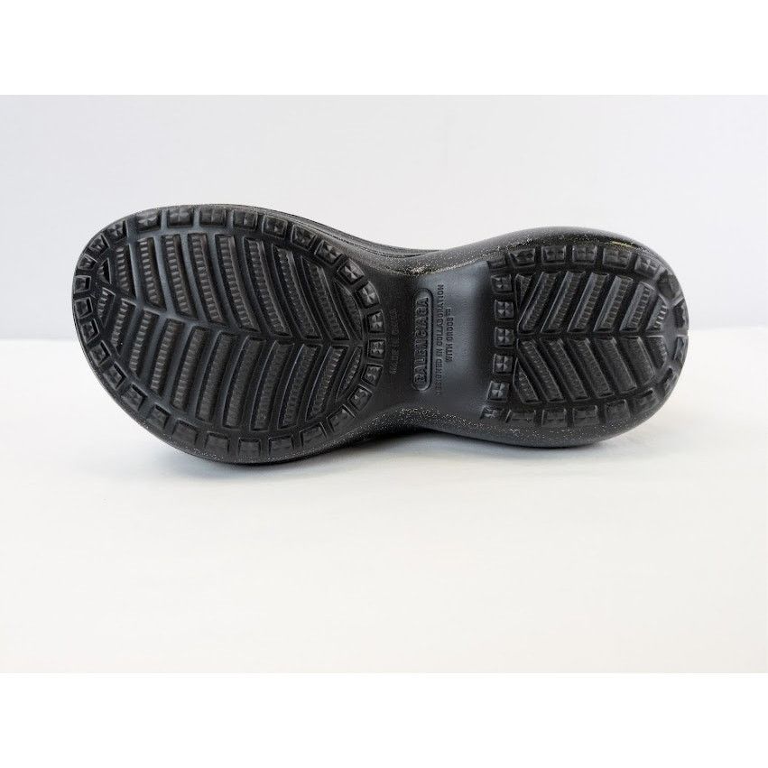 Balenciaga × Crocs o1rshd1 Q:2 / Pool Slide Slipper Sandals in Black Size US 8 / IT 38 - 13 Thumbnail