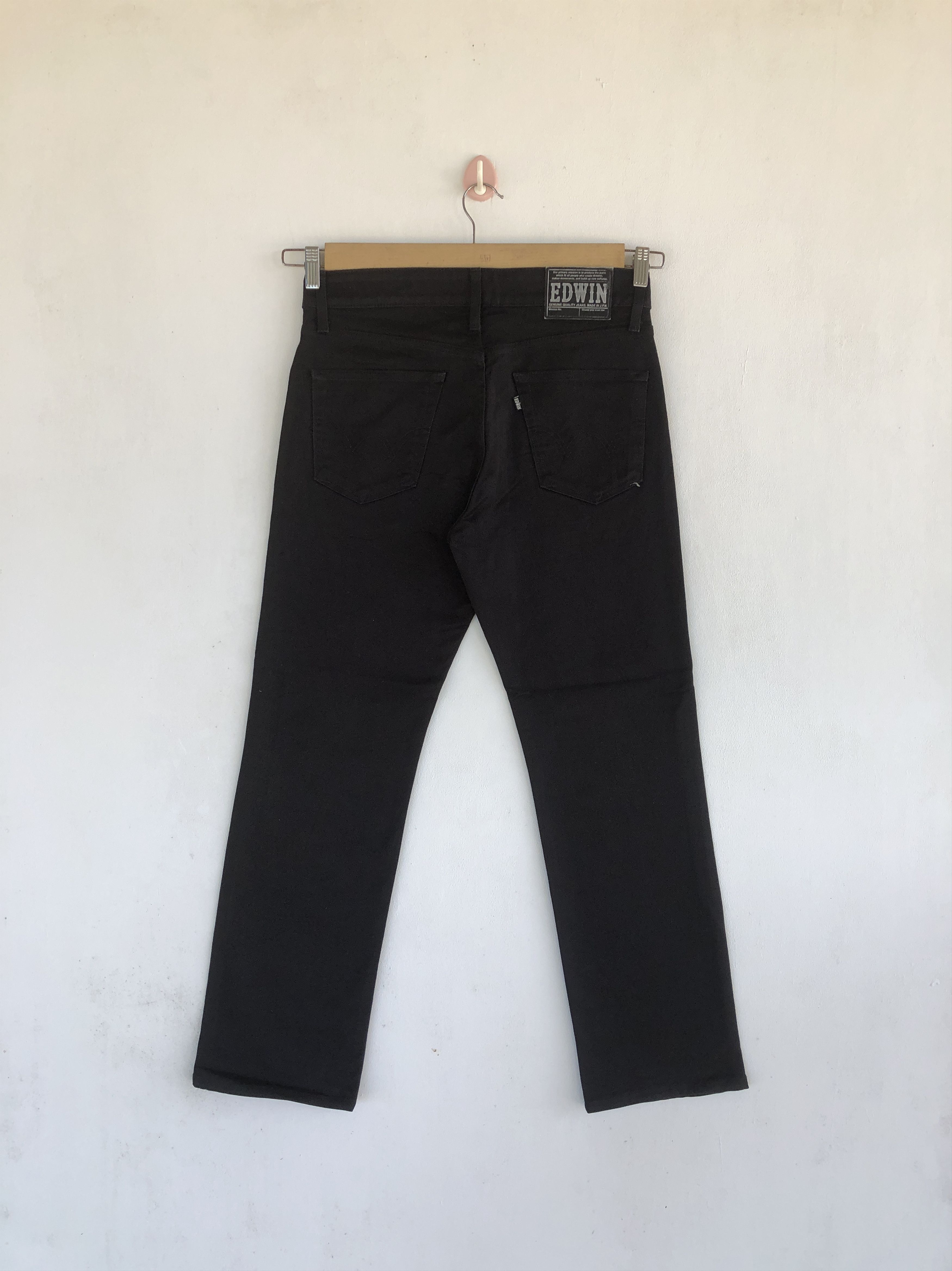 Japanese Brand Vintage Faded Black Japanese Jeans Faded Black Denim Pants Size US 30 / EU 46 - 2 Thumbnail