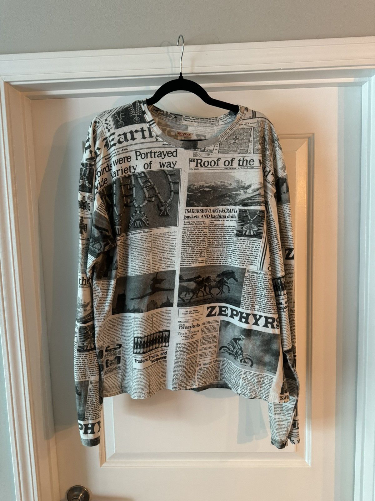 Kapital Kapital News Long Sleeve Size US XL / EU 56 / 4 - 1 Thumbnail