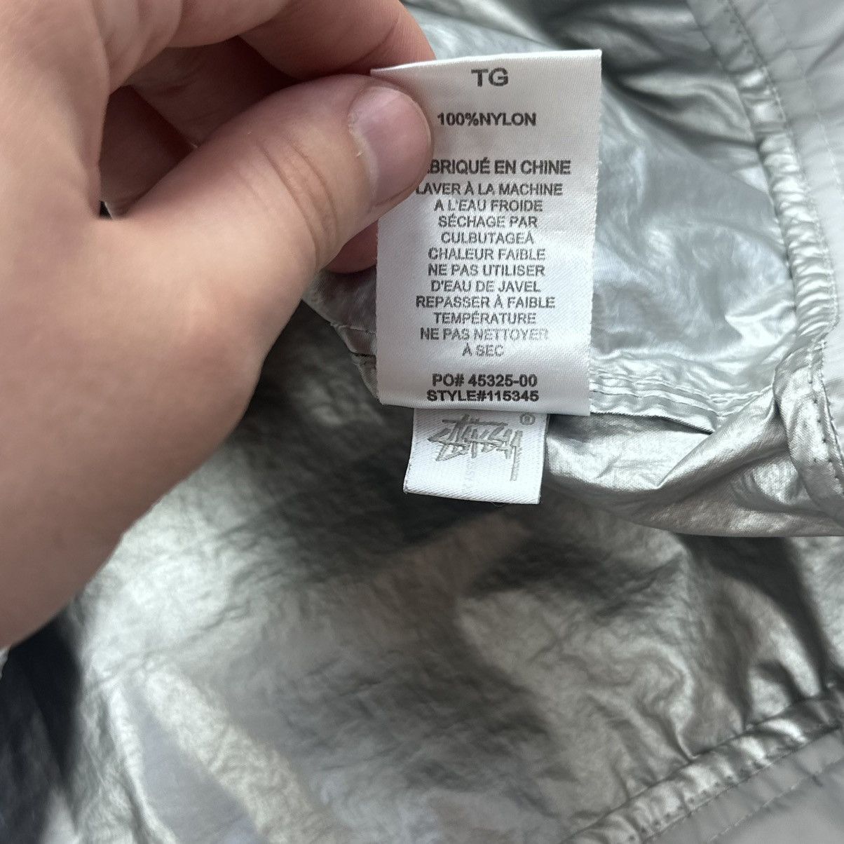 Stussy Stussy Jacket Nylon Warm Up Jacket Reflective MultiColoured Size US XL / EU 56 / 4 - 8 Thumbnail