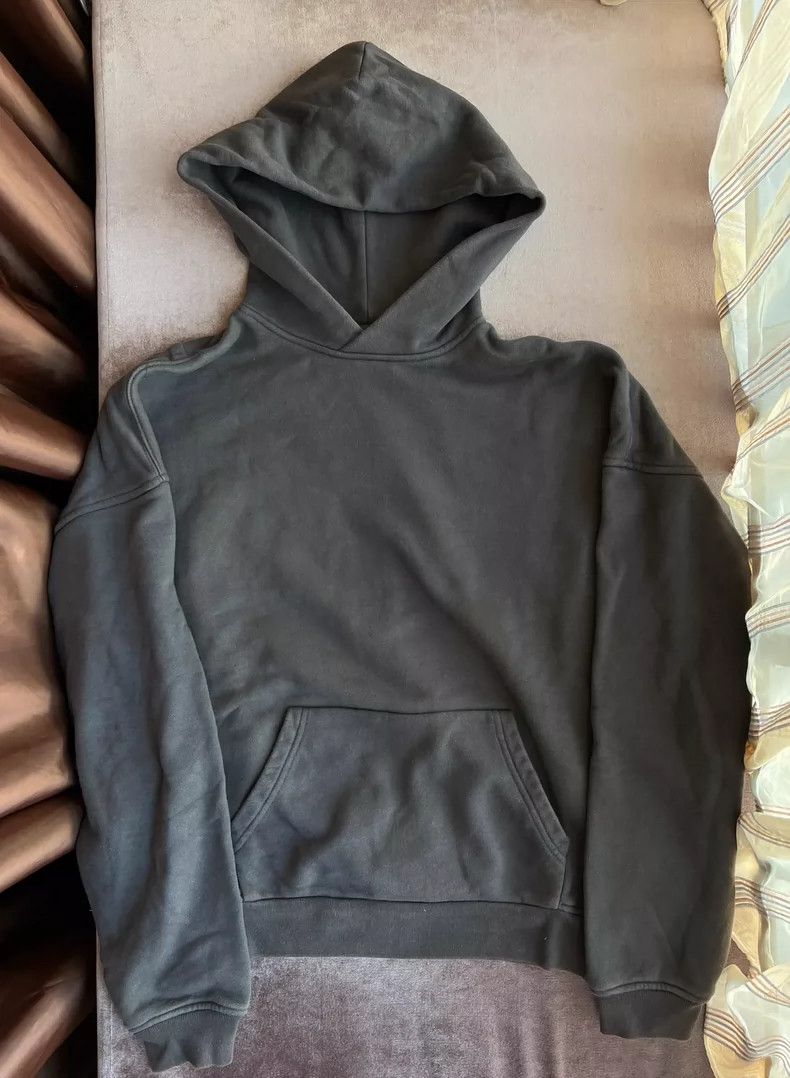 Rick Owens Gray Oversized Hooded Sweatshirt - dmc Size US L / EU 52-54 / 3 - 1 Thumbnail