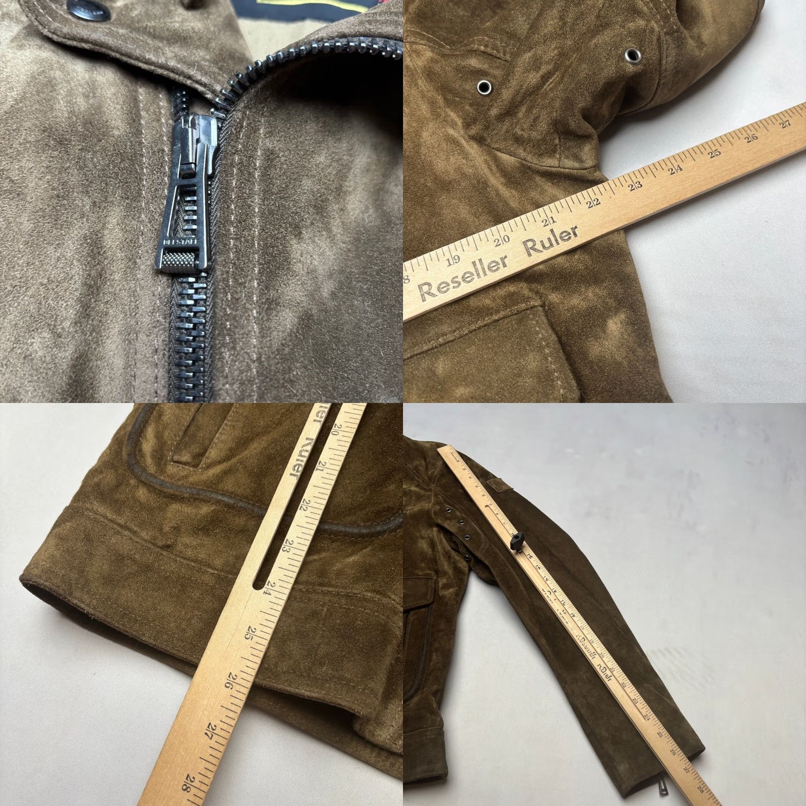 Belstaff Belstaff Charlie Suede Biker Jacket Men's 42 ASO Chris Evans Ghosted RARE Brown Size US XS / EU 42 / 0 - 8 Thumbnail
