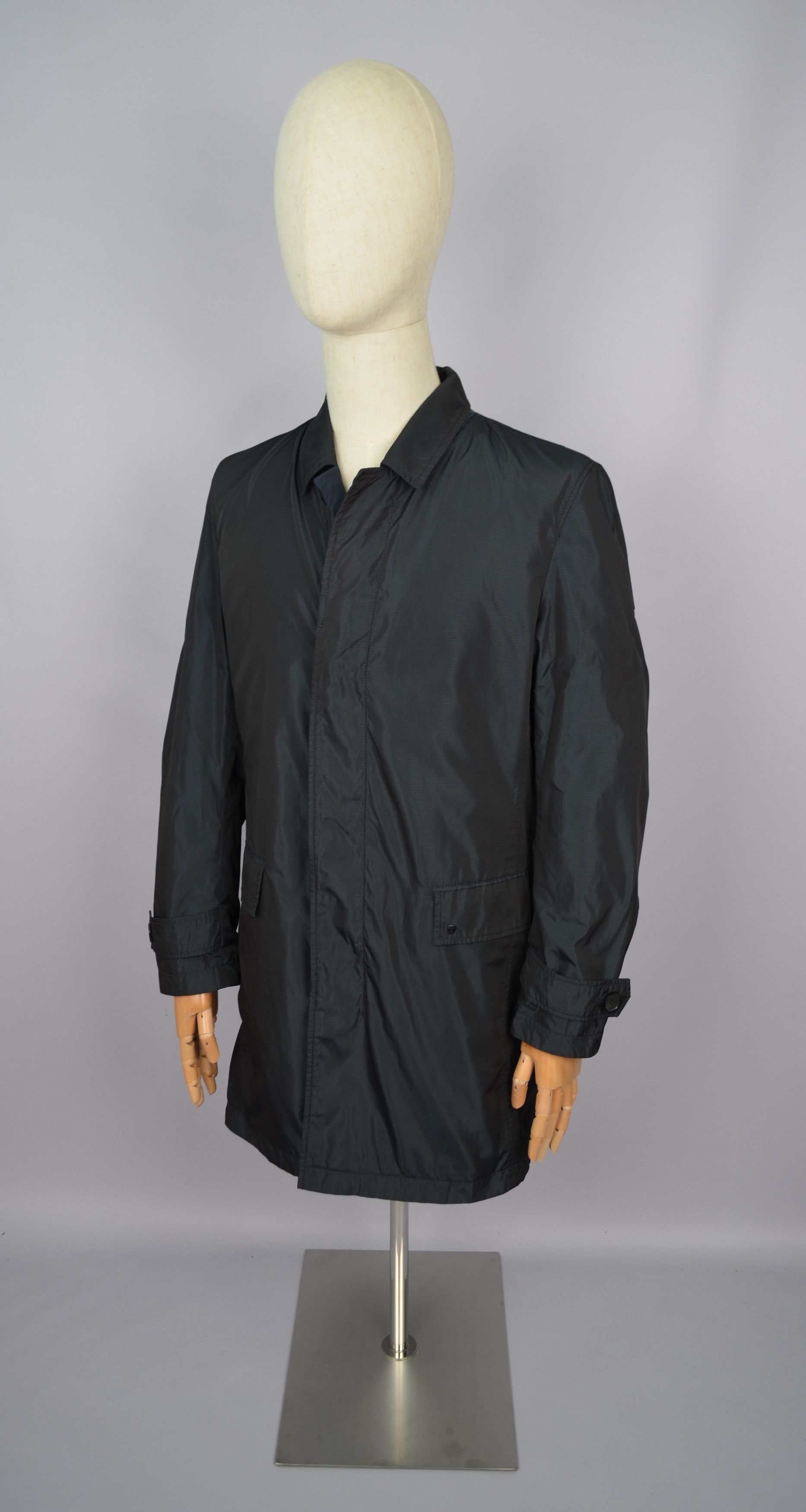 Strellson Strellson STC Navy Reversible Packable Coat Jacket EU48 UK38 Size US M / EU 48-50 / 2 - 1 Thumbnail