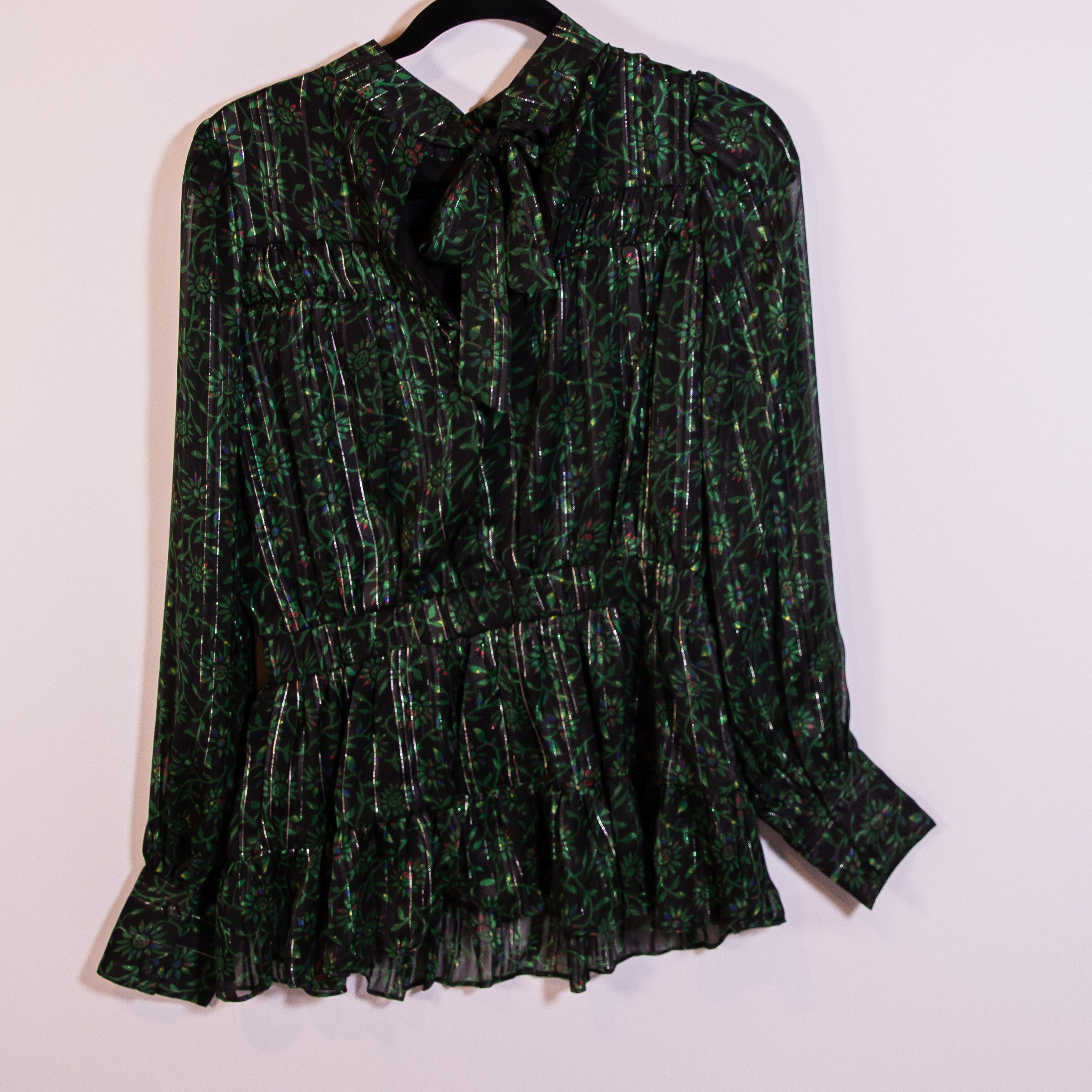 Other NEW Walter Baker Valeria Stripe Floral Print Size M / US 6-8 / IT 42-44 - 4 Thumbnail