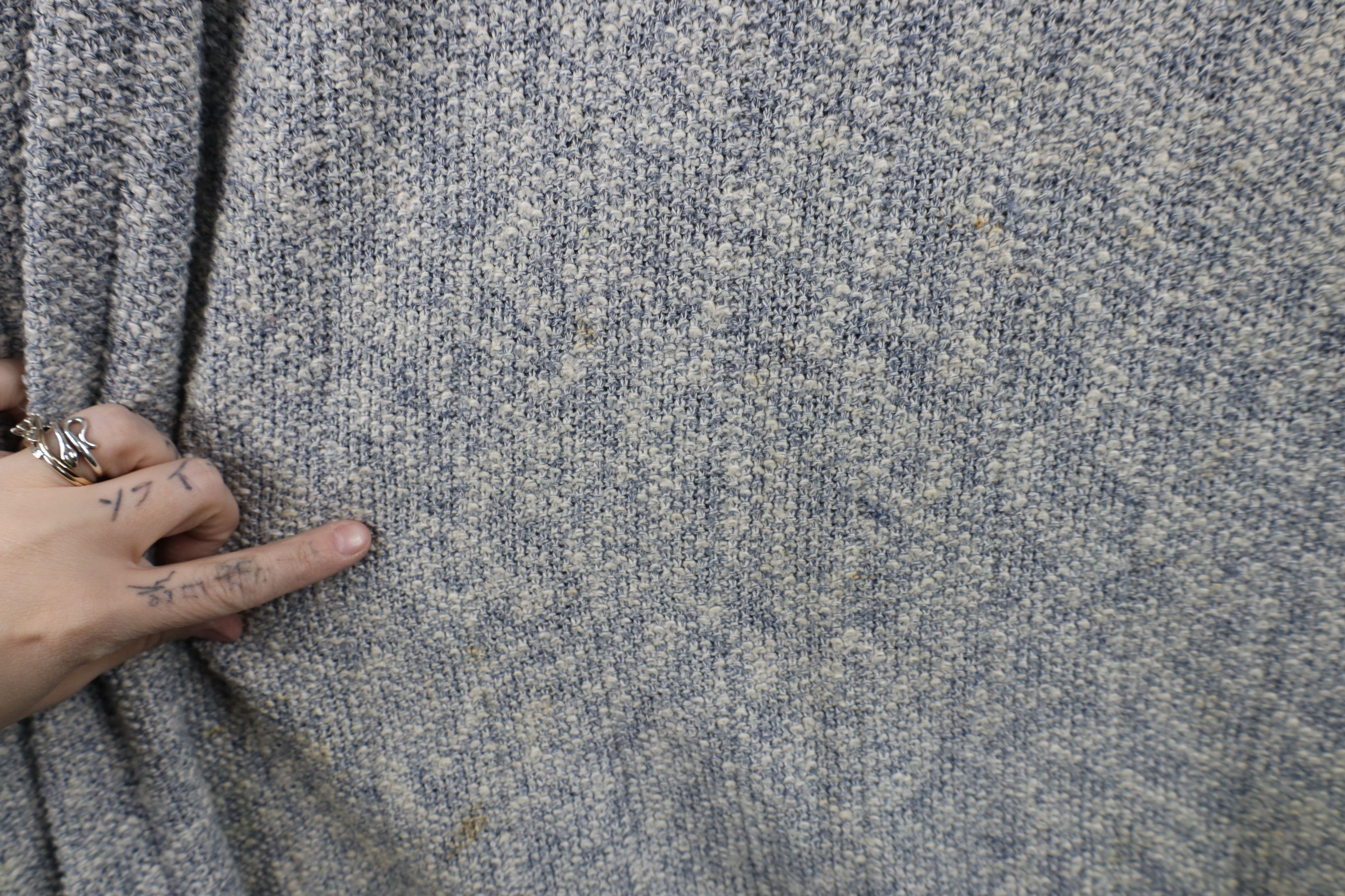 Vintage Vintage 90s Streetwear Blank Thermal Knit Henley Sweater USA Size US M / EU 48-50 / 2 - 5 Thumbnail