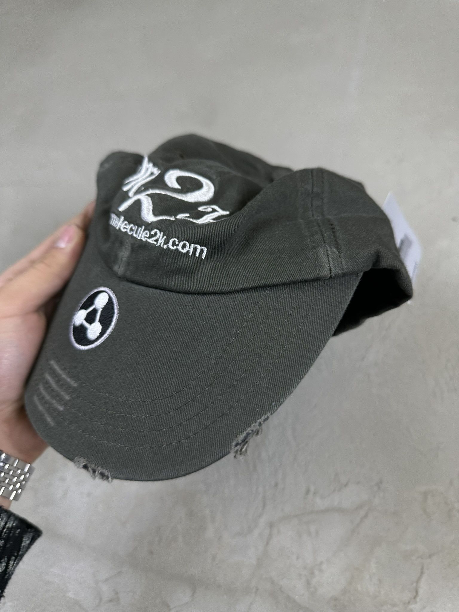 JNCO × Vintage 00s Vintage Y2k Molecule Hiphop Rap Cap Size ONE SIZE - 3 Thumbnail