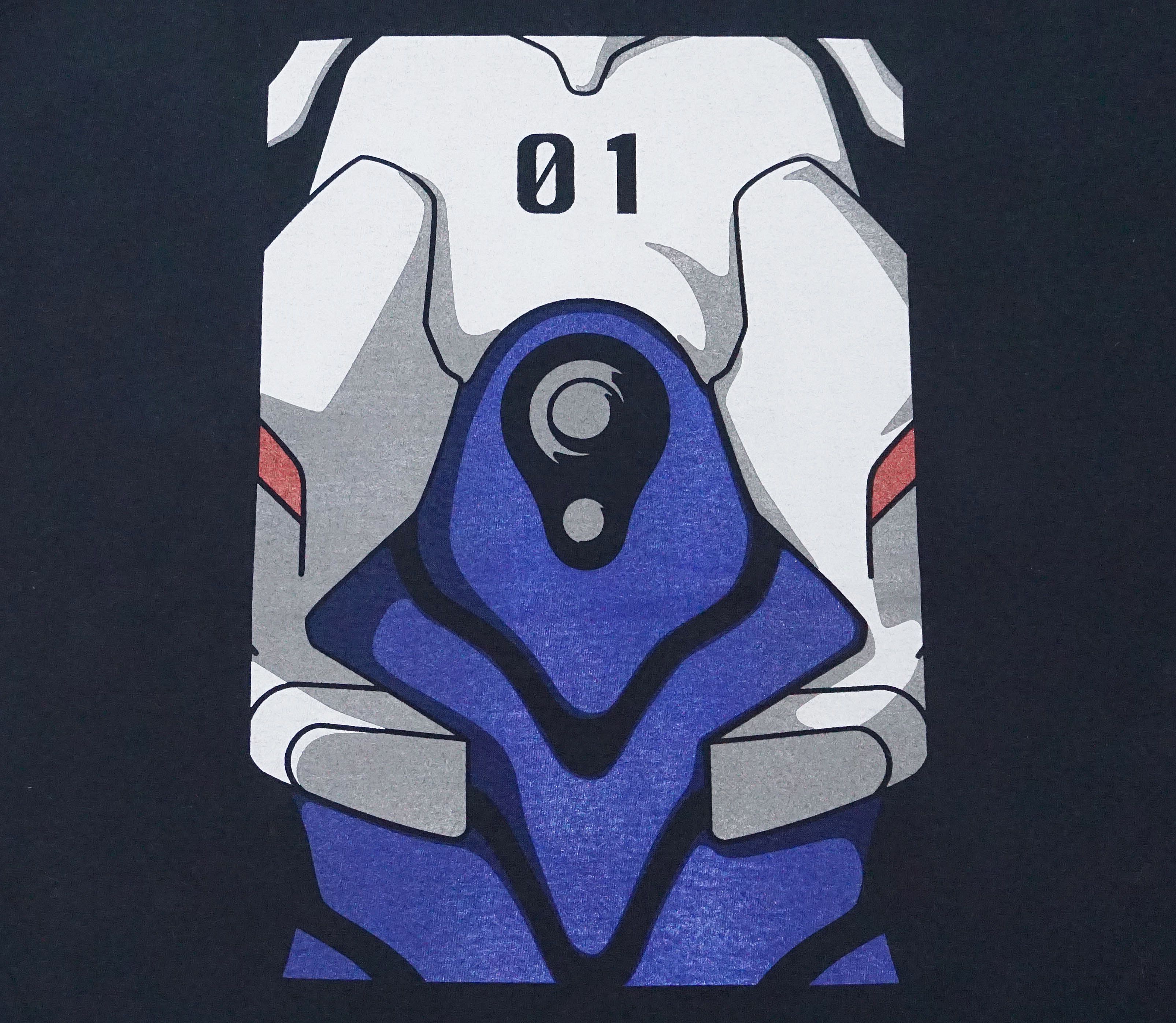Anime × Vintage 90's Neon Genesis Evangelion "Shinji Ikari" Suit 01 T-shirt Size US XL / EU 56 / 4 - 2 Thumbnail