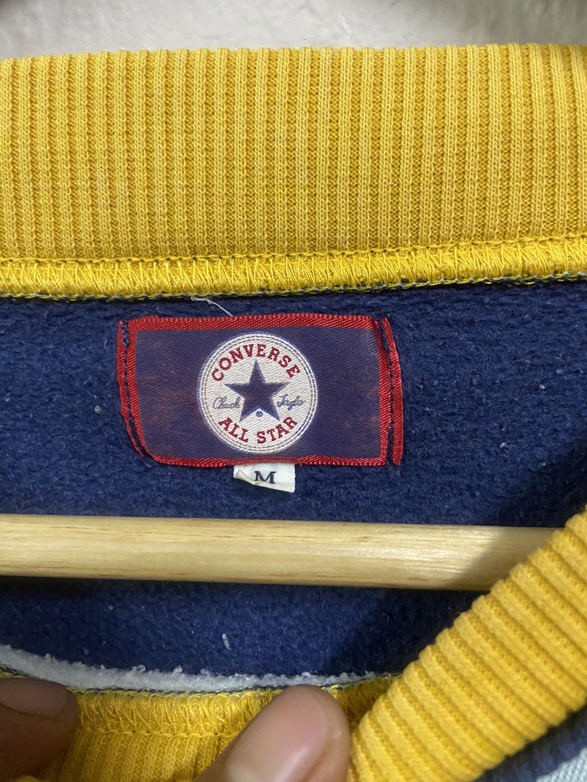 Converse × Vintage Vintage Sweatshirt Converse Chuck Taylor Size US M / EU 48-50 / 2 - 3 Thumbnail