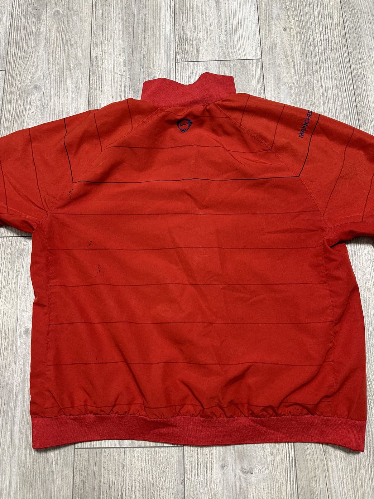 Nike Nike Manchester United Vintage 2008 Training Nylon Jacket Size US XXL / EU 58 / 5 - 6 Thumbnail