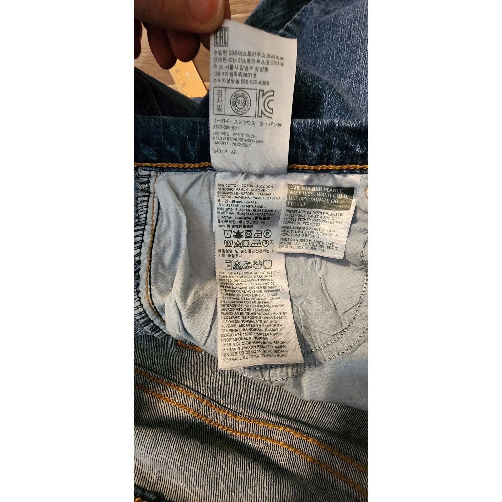 Levi's Levi Signature Women's Boyfriend Stretch Jeans Sz 30 1218 Size 30" / US 8 / IT 44 - 4 Thumbnail