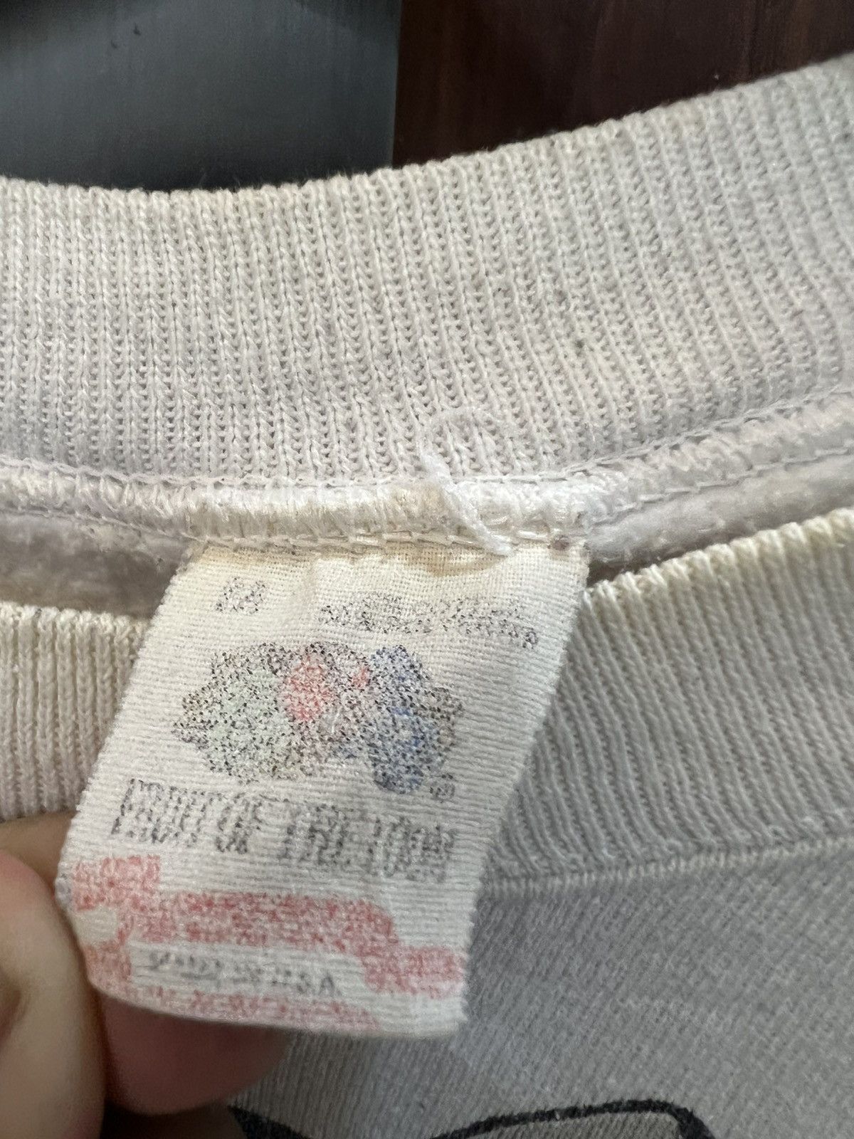 Fruit Of The Loom × Vintage Vintage Crazy Shirt Sweatshirt Size US M / EU 48-50 / 2 - 4 Thumbnail