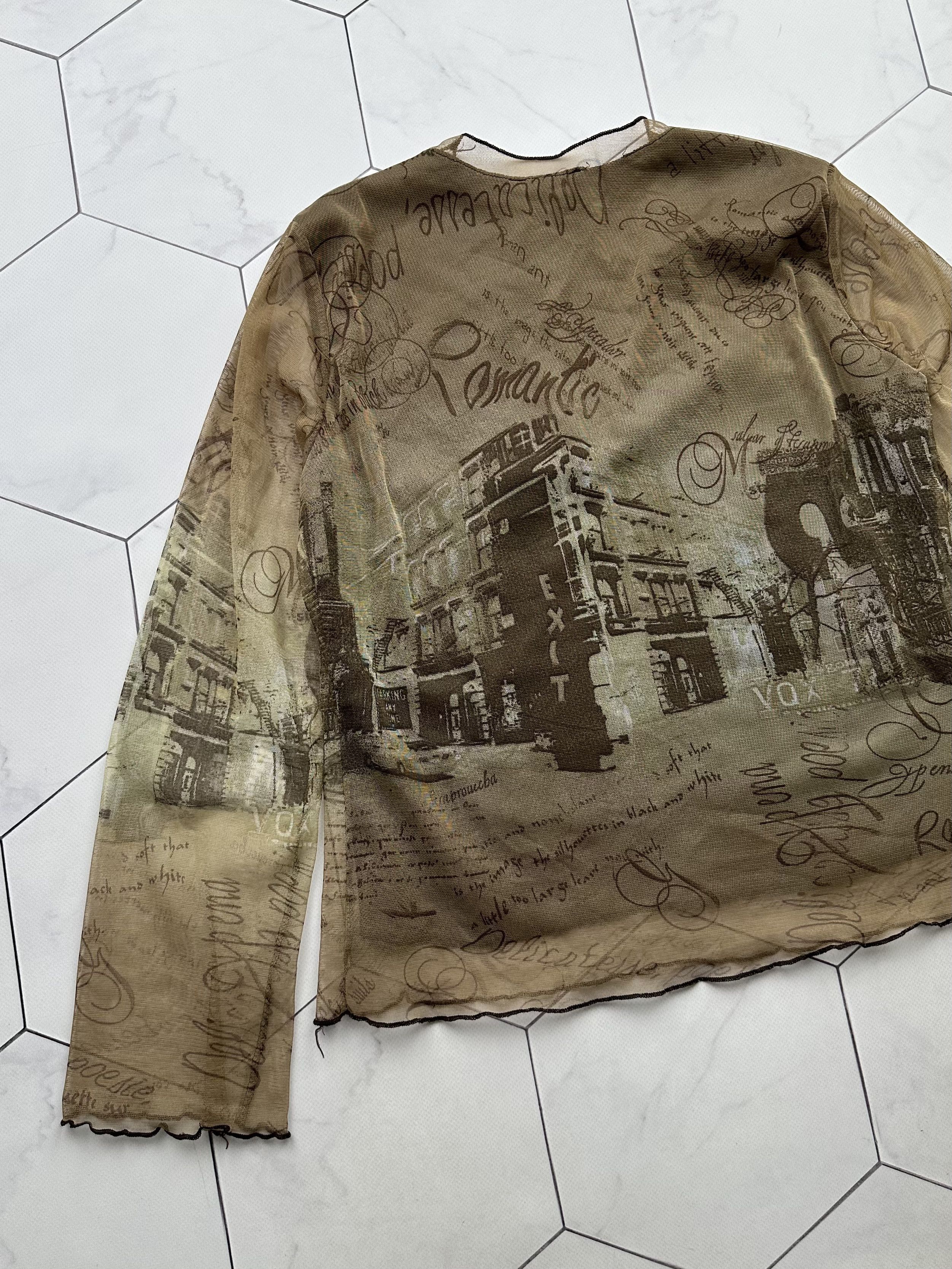 Vintage Patrice Break Mesh Long Sleeve (B74)E2 Size M / US 6-8 / IT 42-44 - 9 Thumbnail