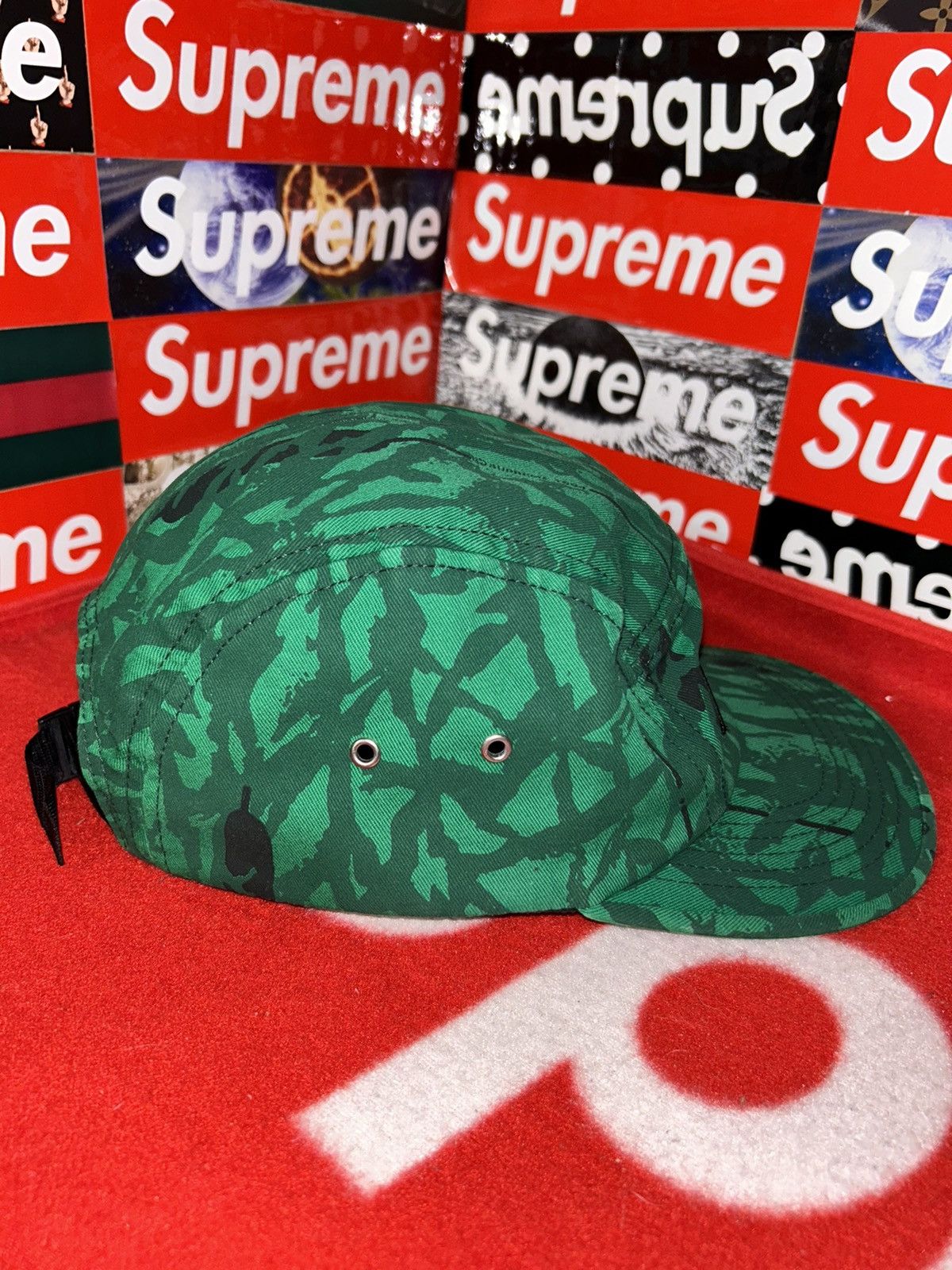 Supreme Supreme Reed Camp Cap Green SS13 Size ONE SIZE - 3 Thumbnail