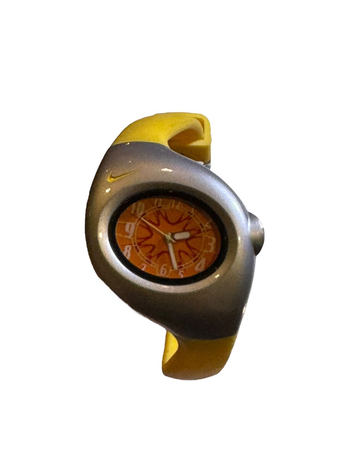 image of Vintage Nike Triax Sports Watch in Silver, Men's