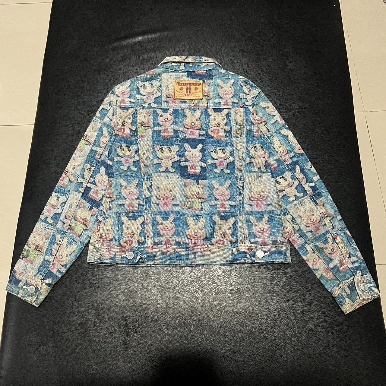 Angel Blue Vintage Angel Blue Self Potrait Mascots Denim Jacket Size M / US 6-8 / IT 42-44 - 2 Thumbnail