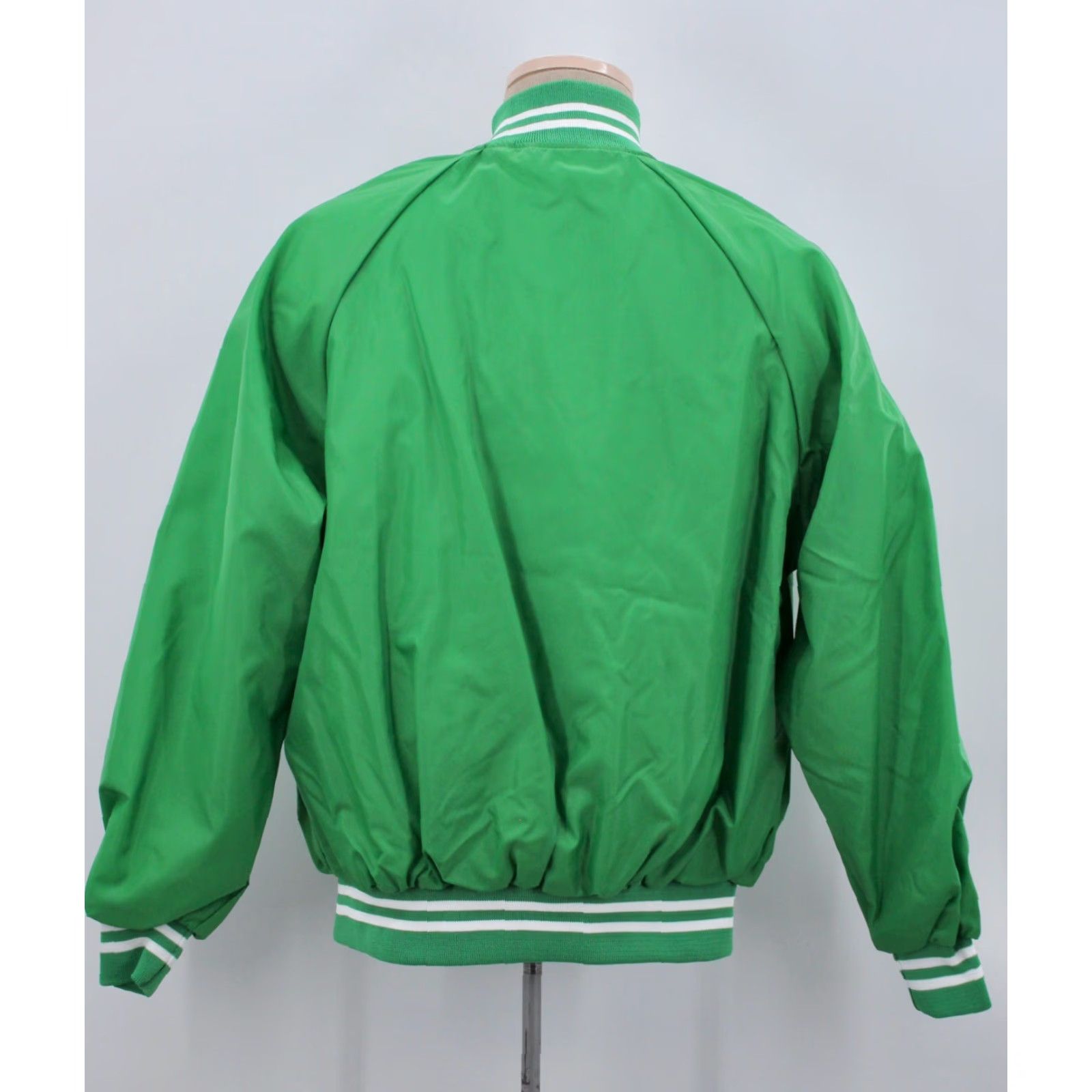 J Brand VINTAGE K-Brand Bomber Jacket Shirt XL Green 70s 80s Mens Size US XL / EU 56 / 4 - 2 Thumbnail