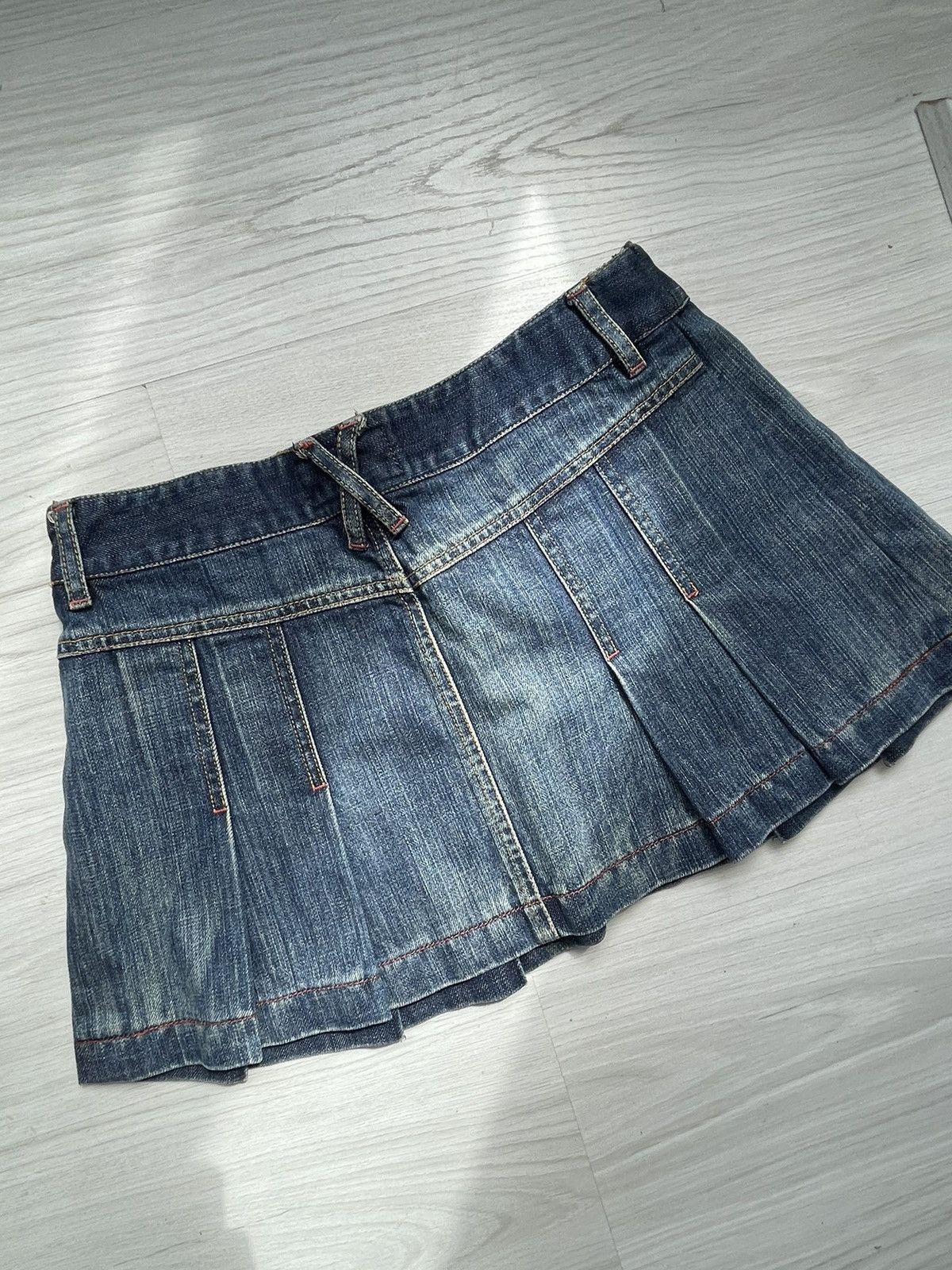 Vintage y2k denim skirt Size 26" / US 2 / IT 38 - 12 Thumbnail