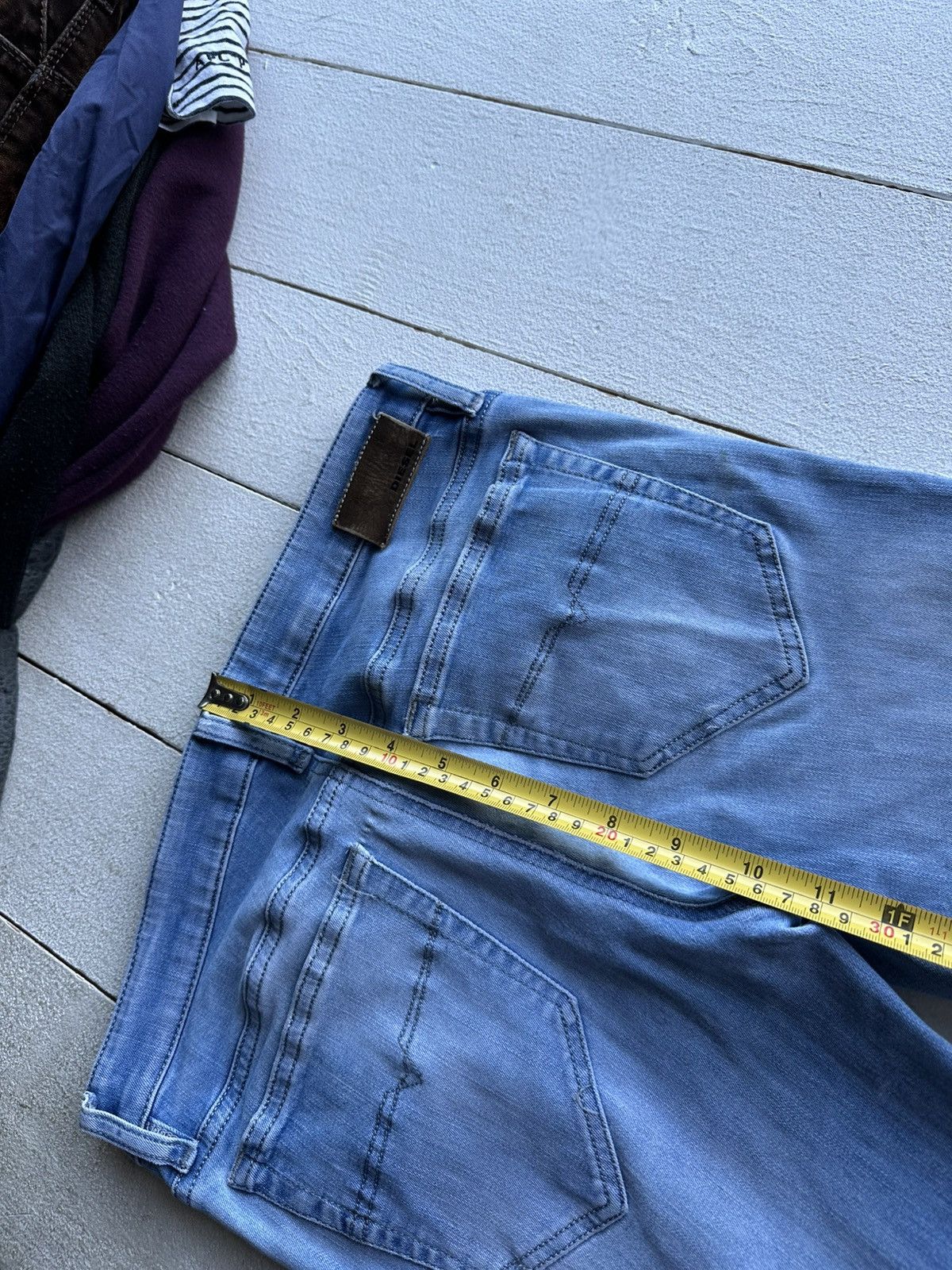 Diesel 🚨 DIESEL IFSIXWASNINE JEANS DENIM RARE Y2K FIT GOTHIC PUNK Size 29" - 13 Thumbnail