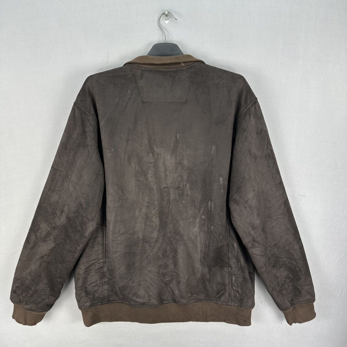 Japanese Brand Vintage 90's Moleskin Sherpa Lining Jacket by Ken Valido Size US M / EU 48-50 / 2 - 4 Thumbnail