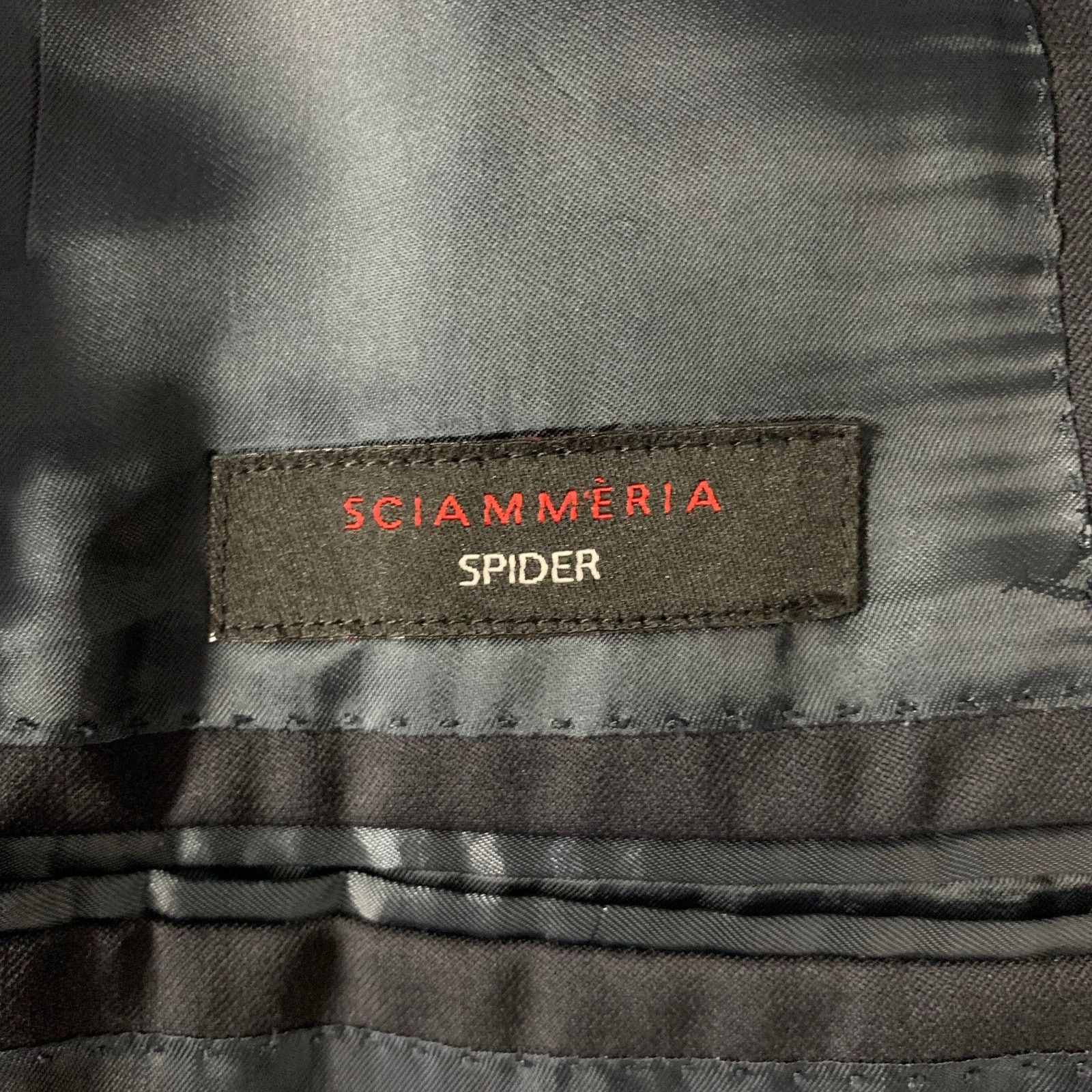 Isaia ISAIA Size 42 Black Wool Notch Lapel Sport Coat Size 42R - 7 Thumbnail