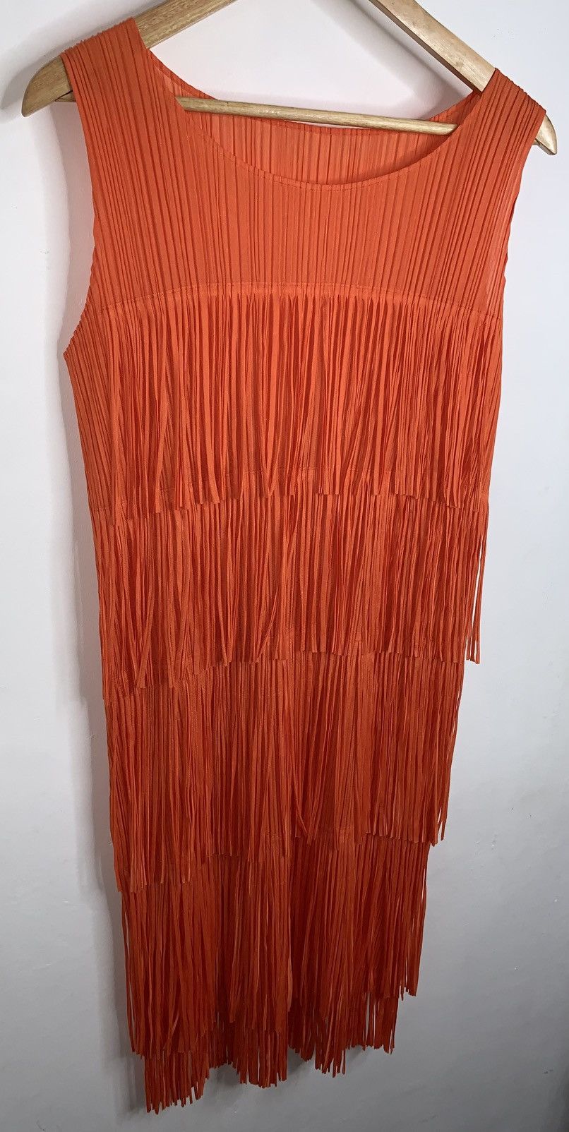 Pleats Please Issey Miyake Pleats Please By Issey Miyake Ruffled Dress Size XS / US 0-2 / IT 36-38 - 3 Thumbnail