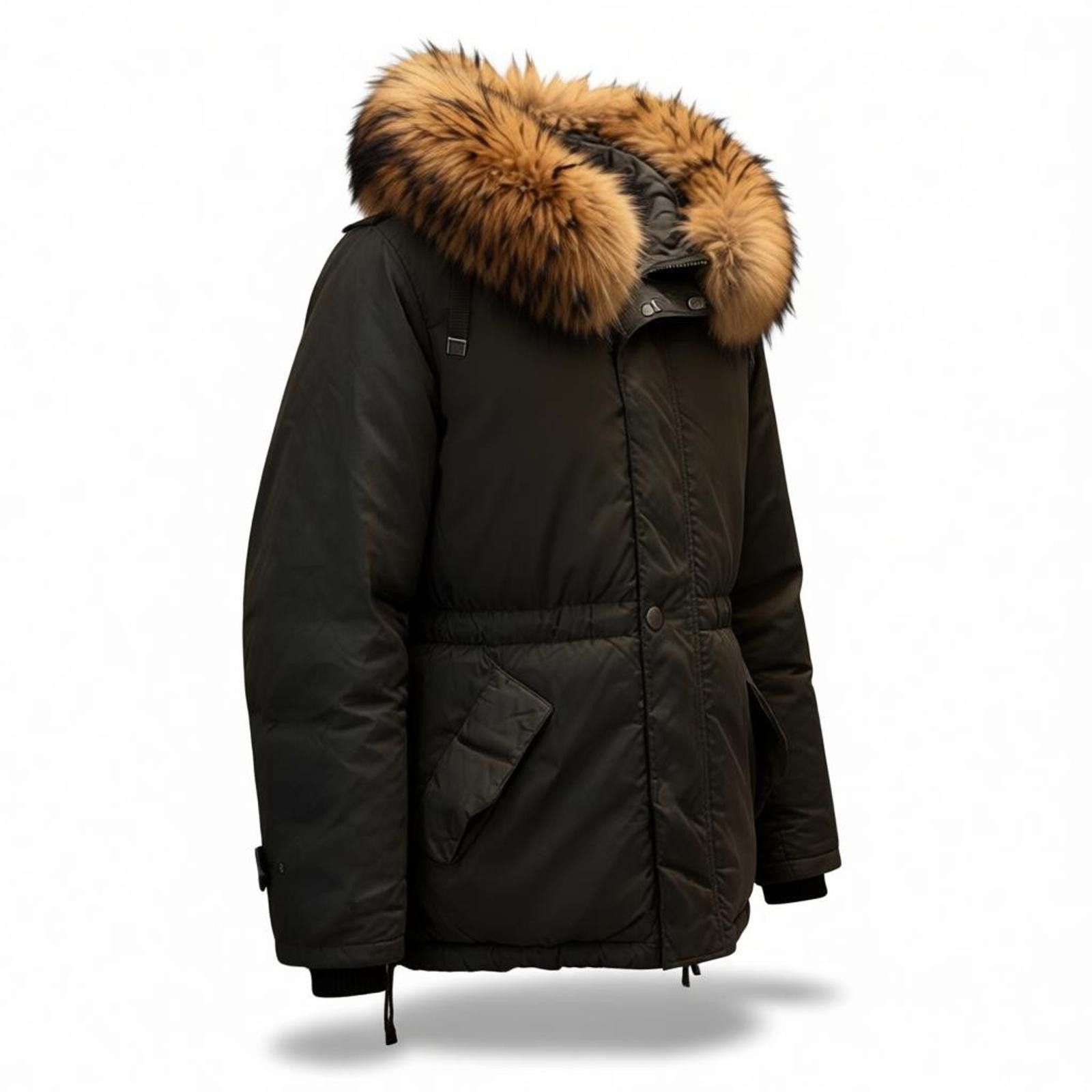 Moncler Moncler - Women's Parka with Fur Hood Size M / US 6-8 / IT 42-44 - 1 Thumbnail