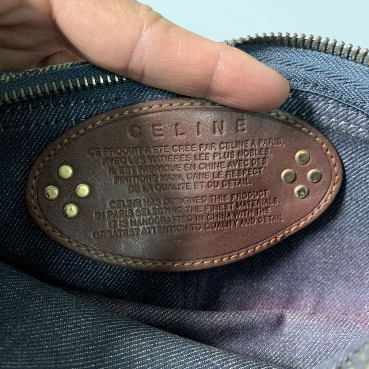 Celine Celine Monogram Canvas Denime Belt Pre-Owned Bag Size ONE SIZE - 10 Thumbnail