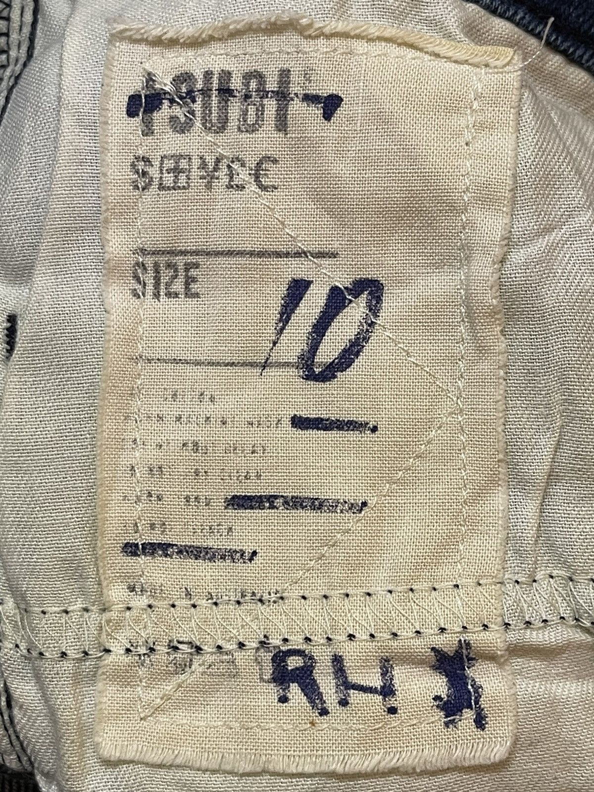Ksubi × Travis Scott Vintage Ksubi Blue Faded Wash Style Skinny Jeans Size 28" / US 6 / IT 42 - 10 Thumbnail