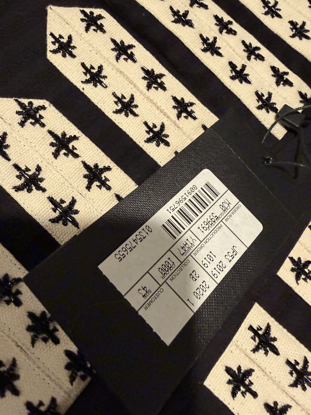 Saint Laurent Paris Saint Laurent mens embroidered shirt. 43/17/XL. $1790 Size US XL / EU 56 / 4 - 9 Thumbnail