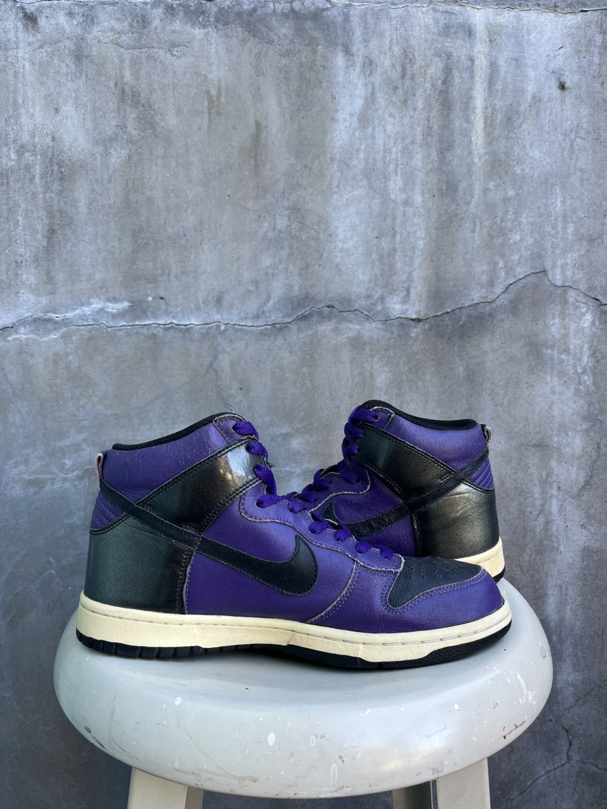Nike 2010 Womens Dunk Hi Purple Size US 8.5 / IT 38.5 - 5 Thumbnail