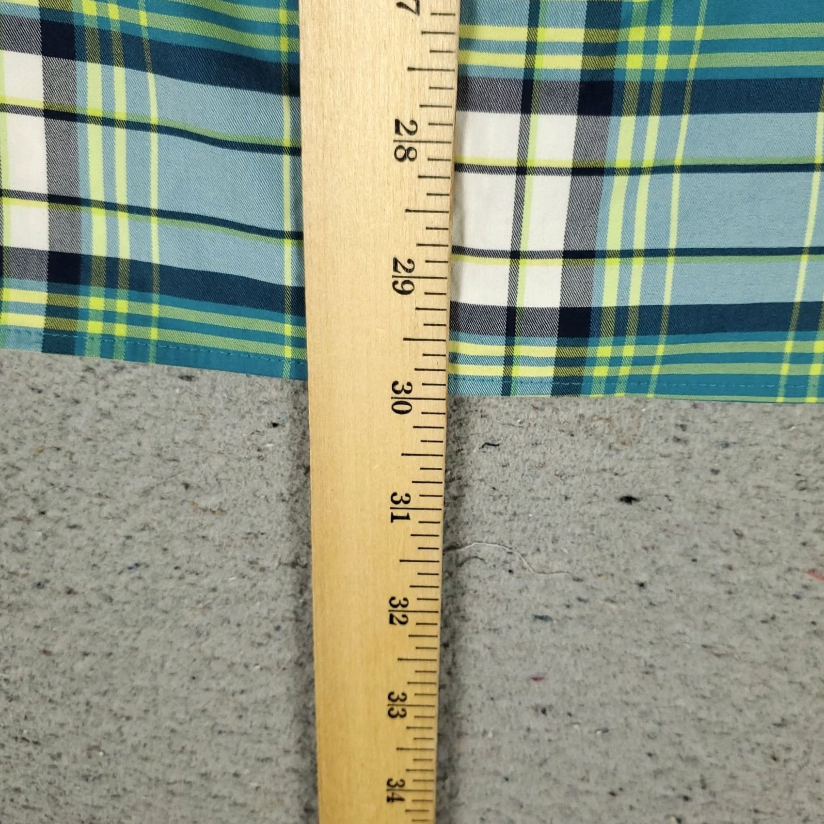 Vineyard Vines Vineyard Vines Shirt Mens Medium Green Plaid Performance Button Up Long Sleeve Size US M / EU 48-50 / 2 - 4 Thumbnail