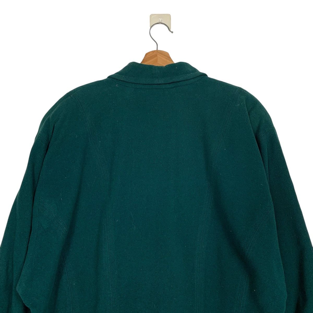 Lancel Lancel Green Wool Jacket Size M / US 6-8 / IT 42-44 - 8 Thumbnail
