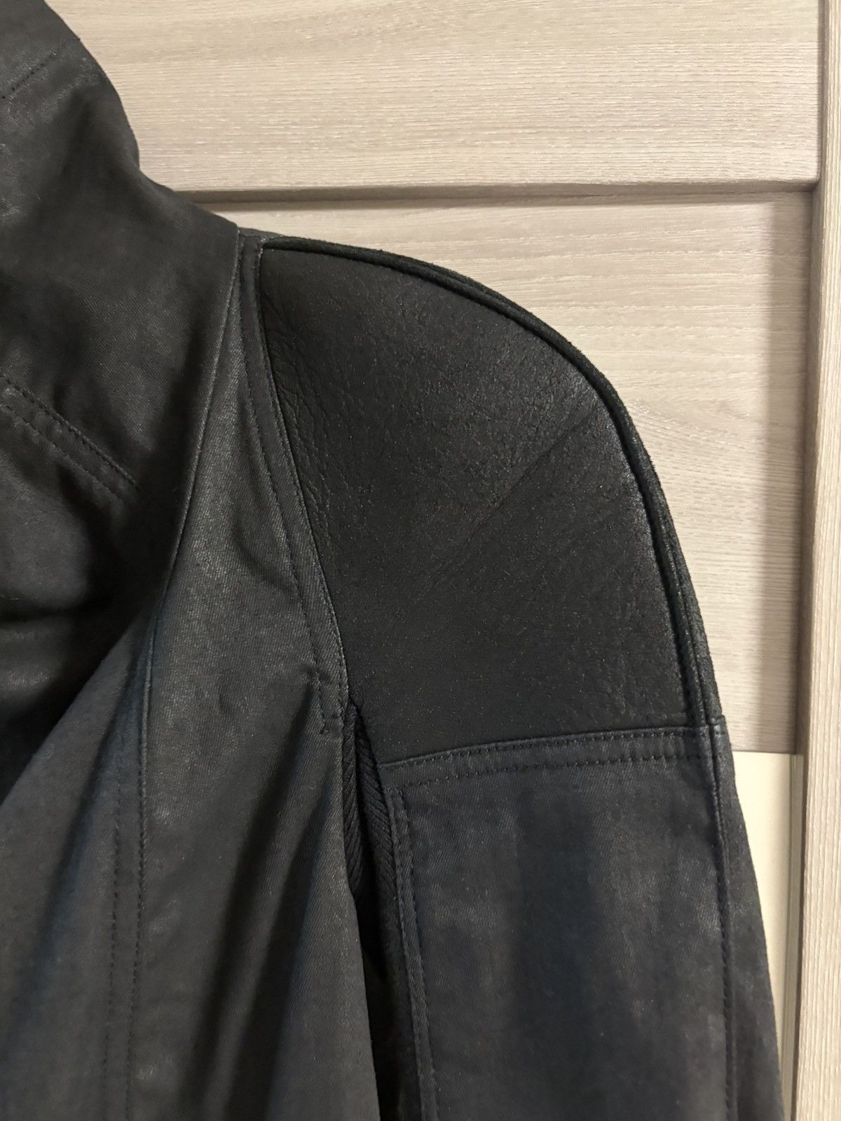 Rick Owens Drkshdw Rick Owens Biker Waxed Naska jacket Size US M / EU 48-50 / 2 - 4 Thumbnail