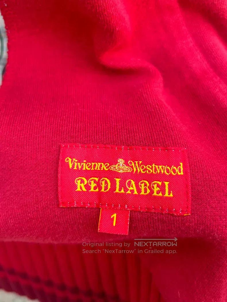Vivienne Westwood Vivienne Westwood Wool Collar Red Coat Size S / US 4 / IT 40 - 5 Thumbnail