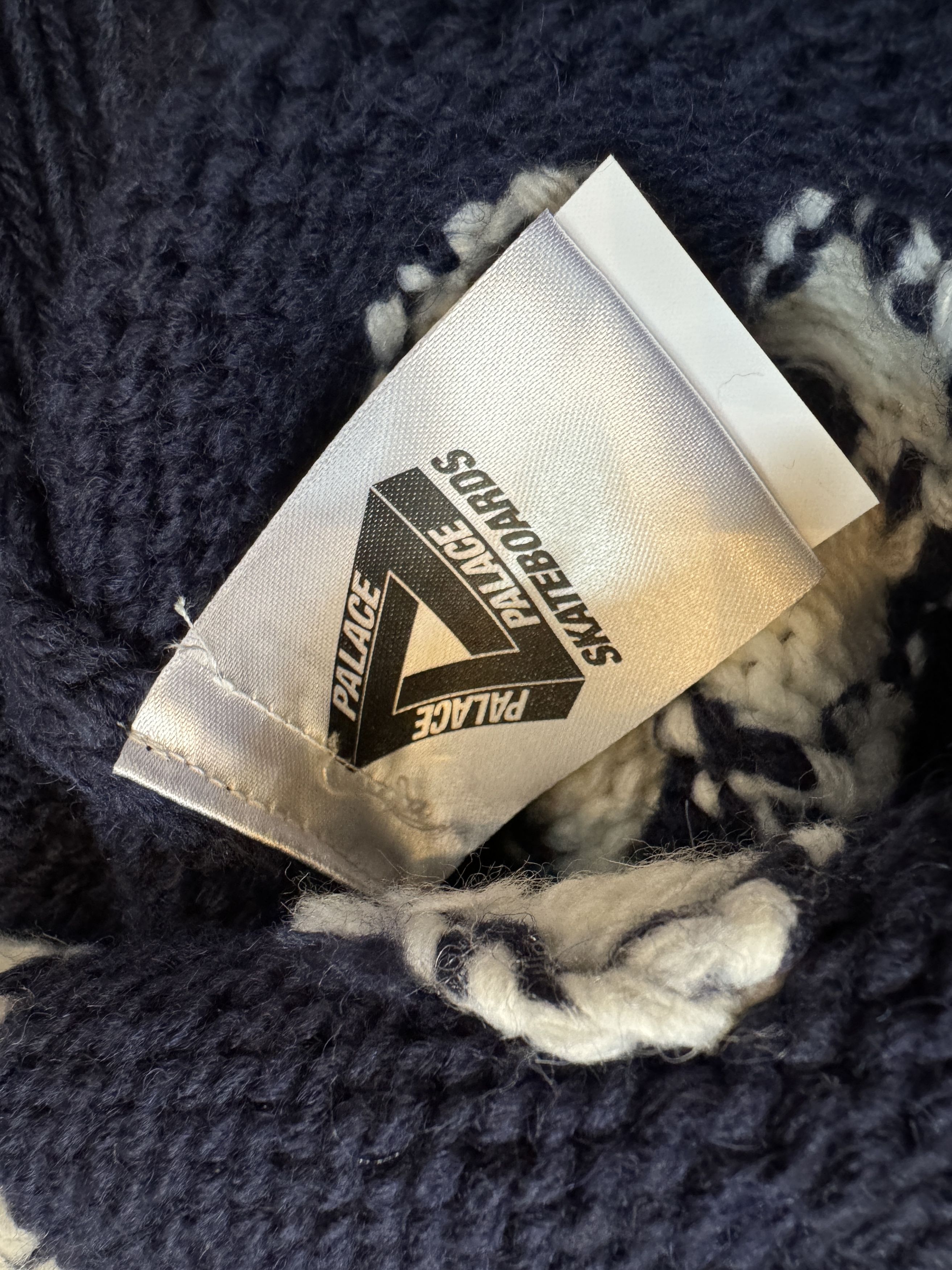 Palace Palace Demon Cowichan Knit Blue Oni Size US S / EU 44-46 / 1 - 7 Thumbnail