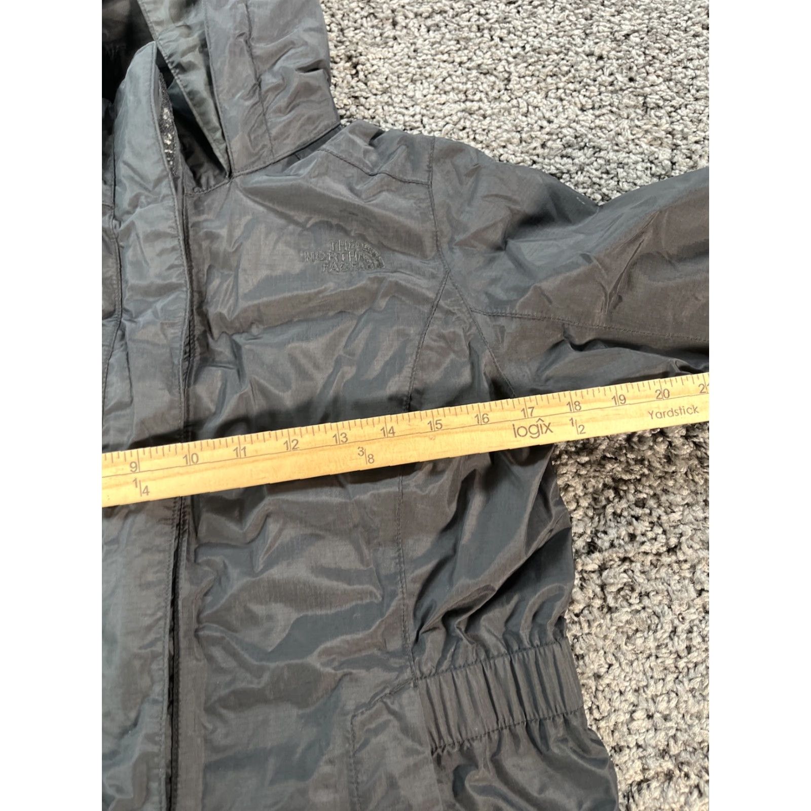 The North Face The North Face Jacket Womens S Black Dryvent Hooded Coat Zip Short Parka Coat Jacket Size S / US 4 / IT 40 - 3 Thumbnail